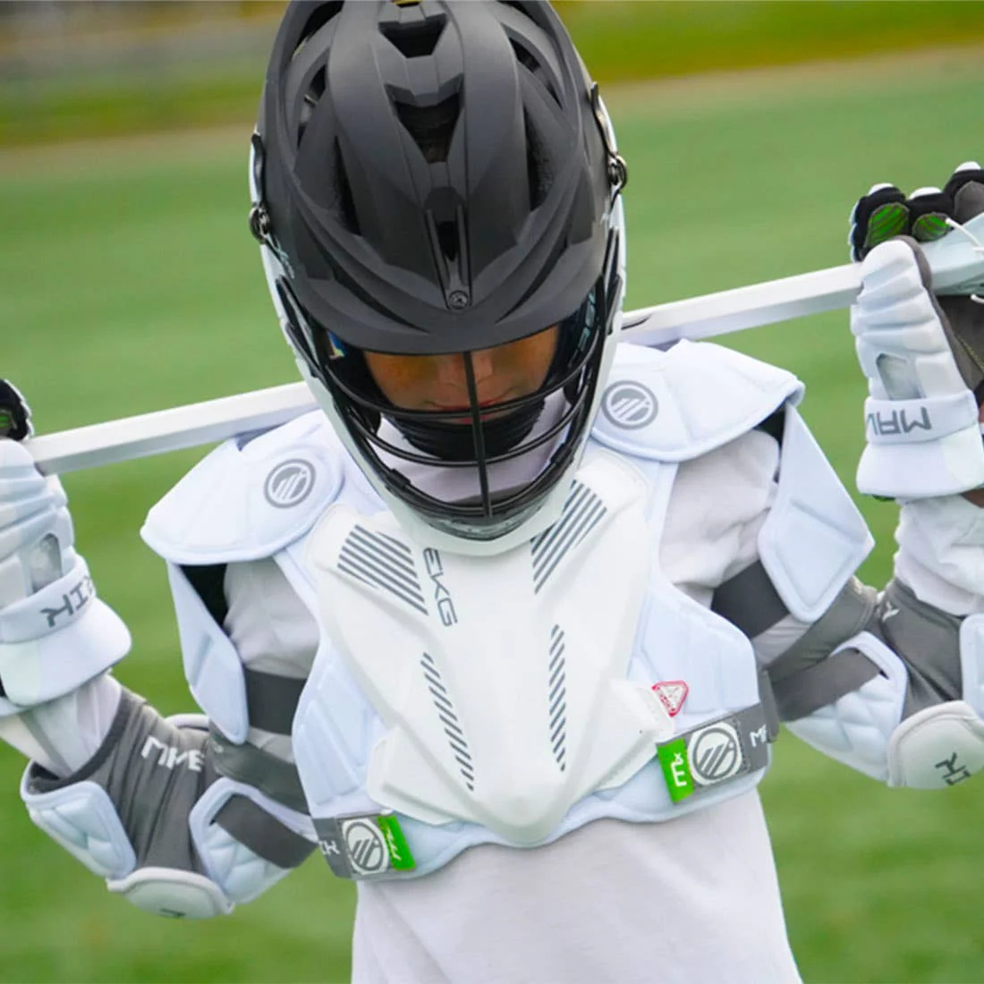 4-Piece Lacrosse Intermediate Set - CPV-R (No Stick) - Image 5