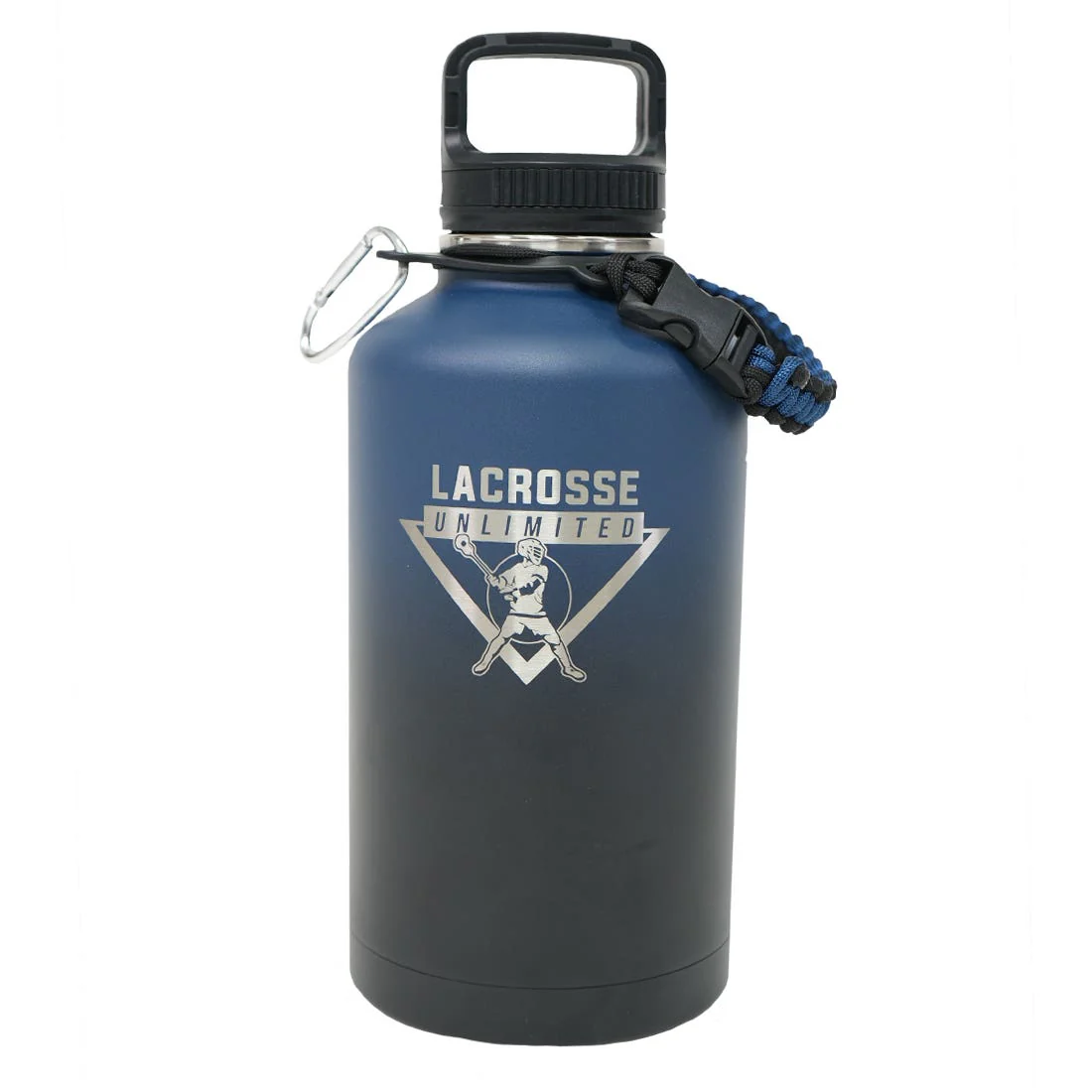 Blue Ombre 64oz Lacrosse Water Bottle