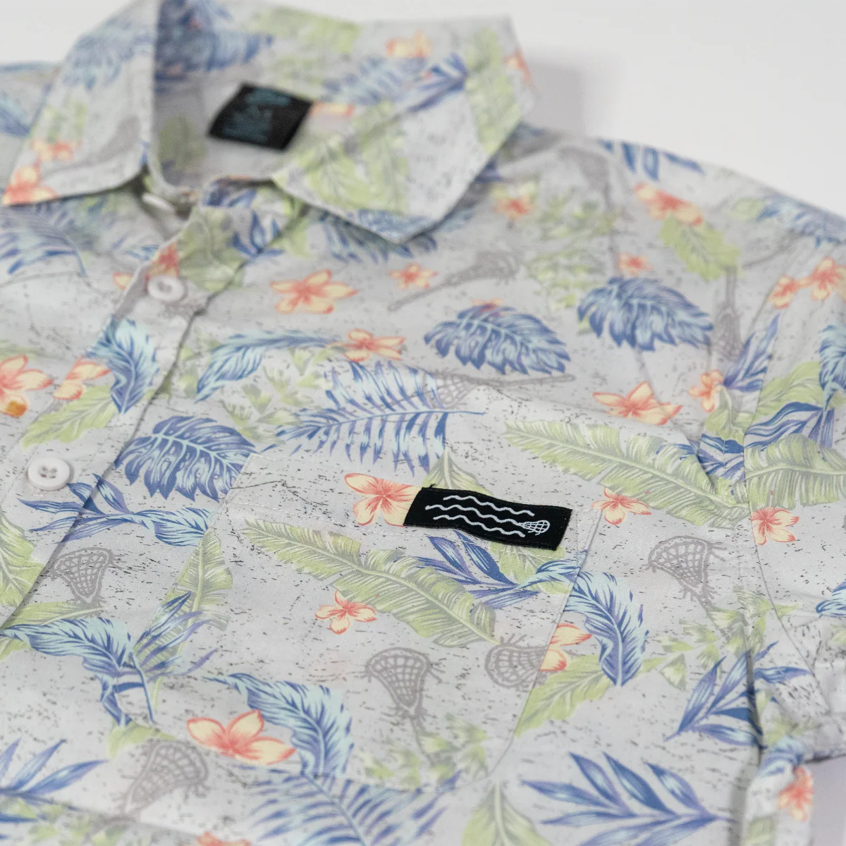 Aloha Lacrosse Button Down Tee - Image 3