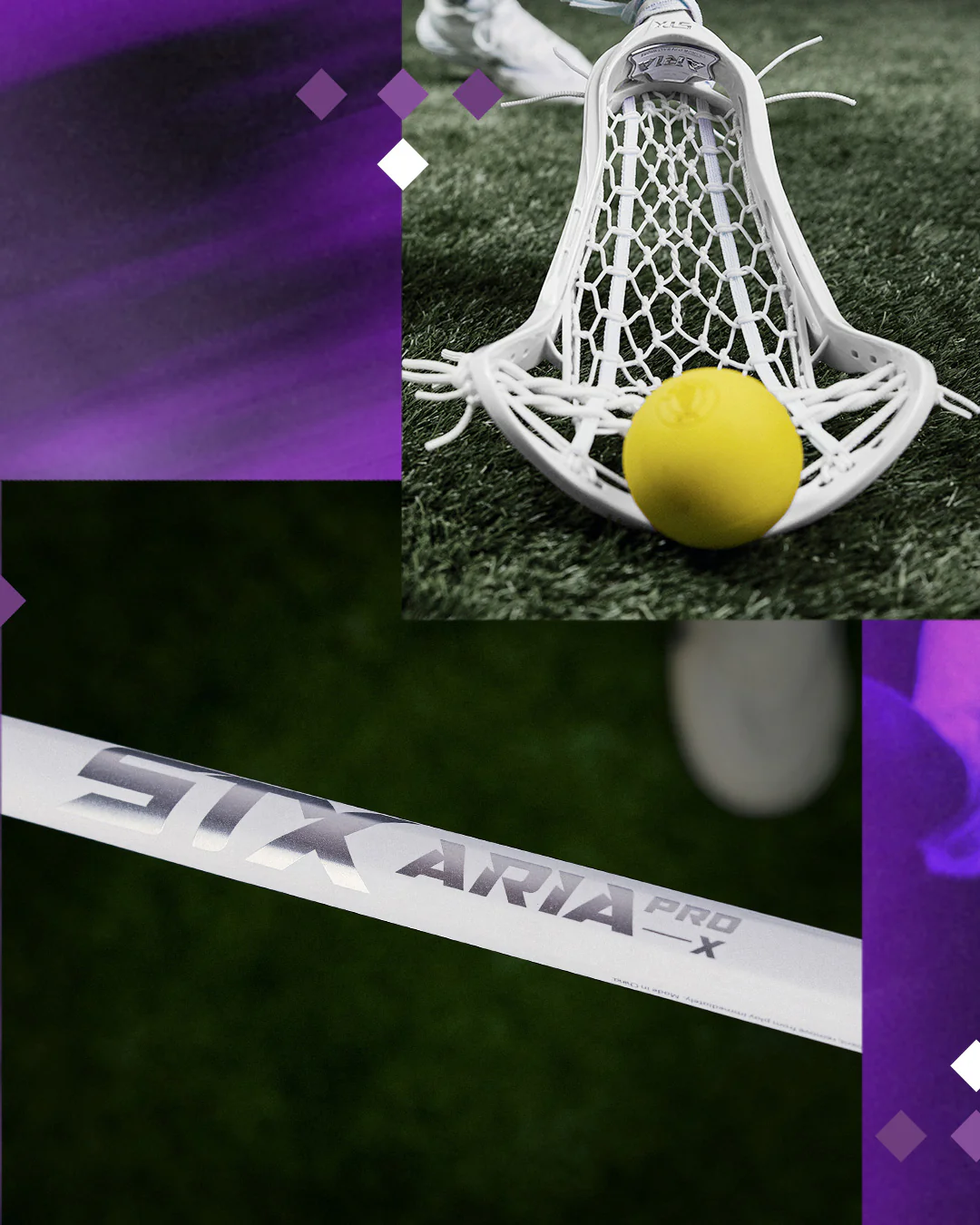 STX Aria Pro-X Women's Complete Lacrosse Stick - Image 8
