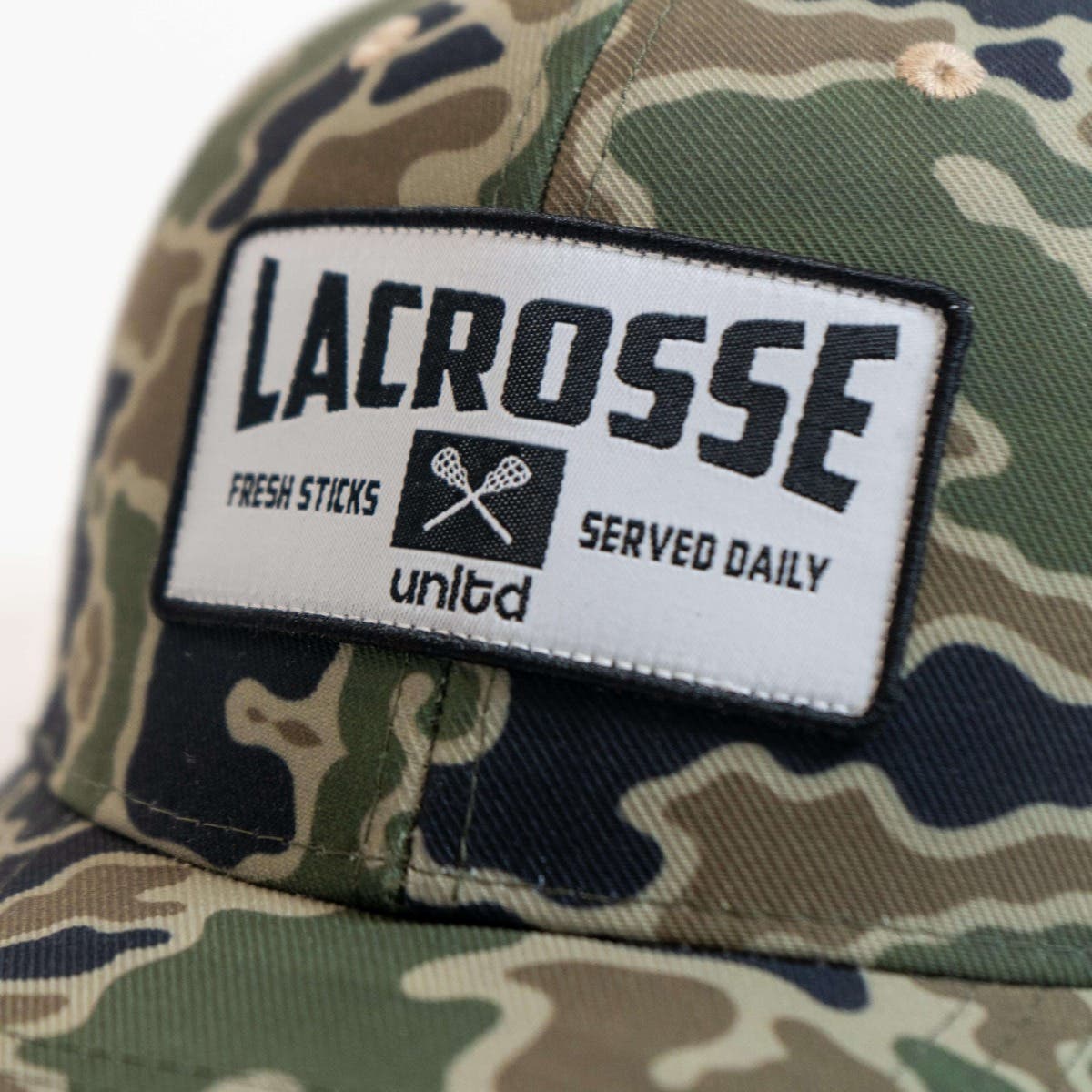 Camo Sticks Lacrosse Hat - Image 2