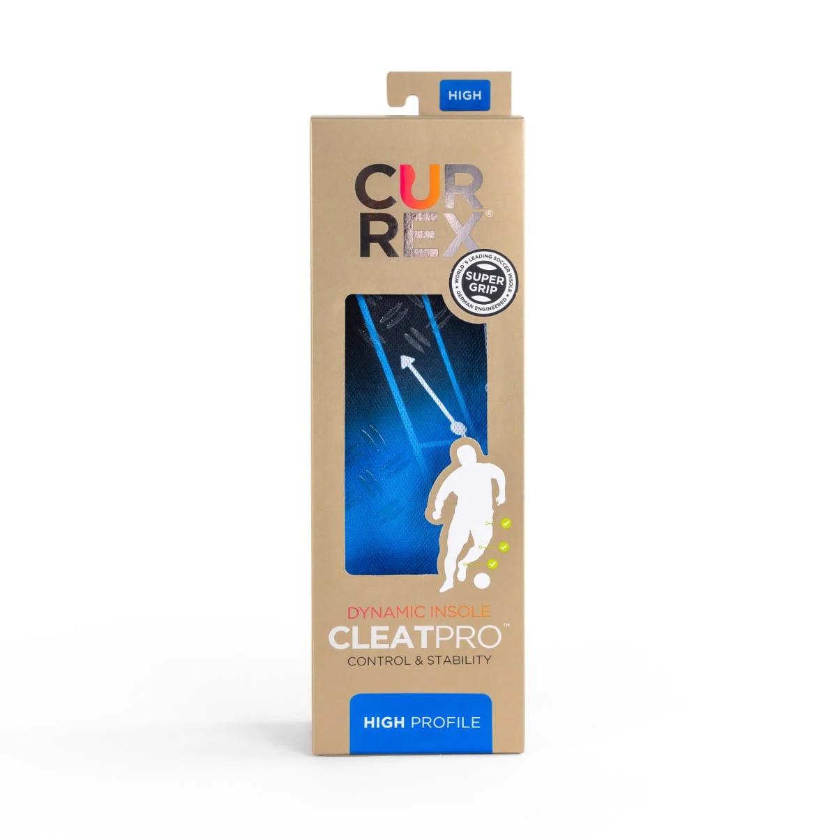 CURREX® CLEATPRO™ Insoles High - Blue - Image 6