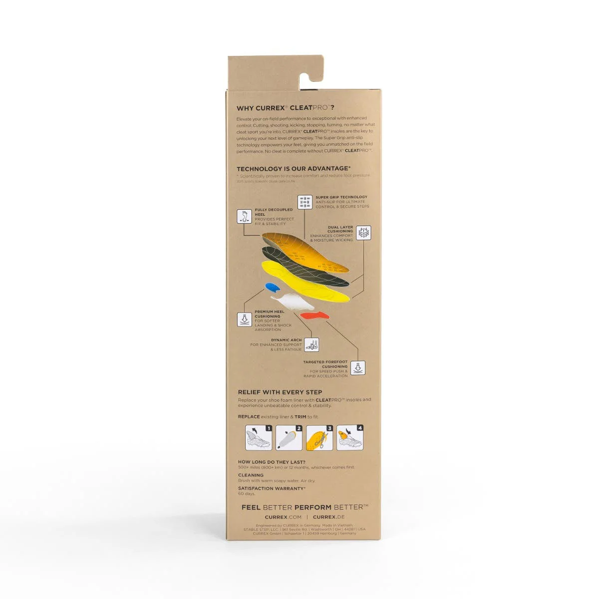 CURREX® CLEATPRO™ Insoles High - Blue - Image 8