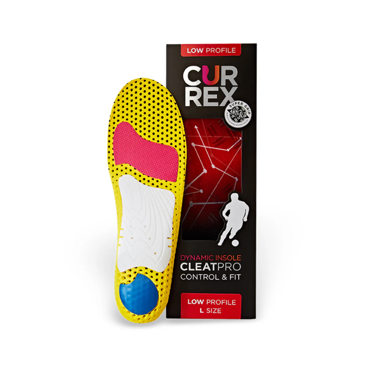 CURREX® CLEATPRO™ Insoles Low - Red - Image 2