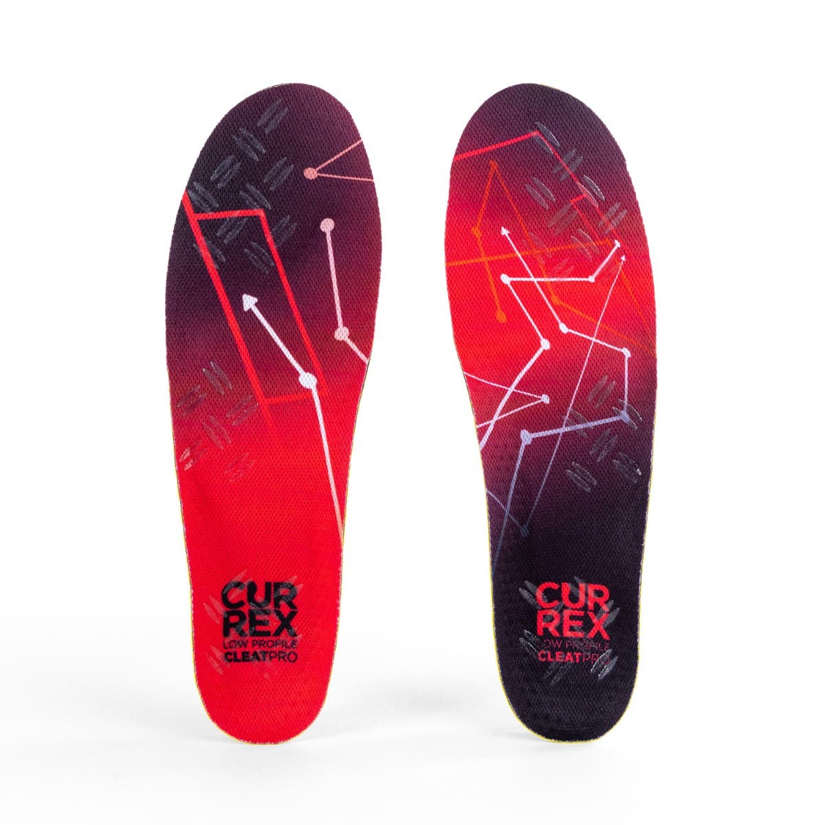 CURREX® CLEATPRO™ Insoles Low - Red - Image 4