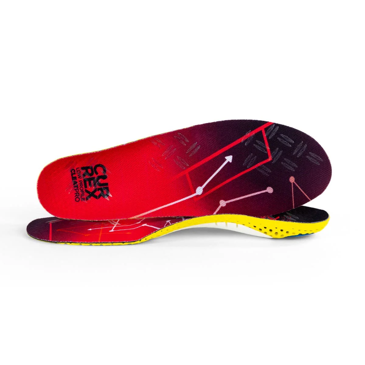 CURREX® CLEATPRO™ Insoles Low - Red - Image 7