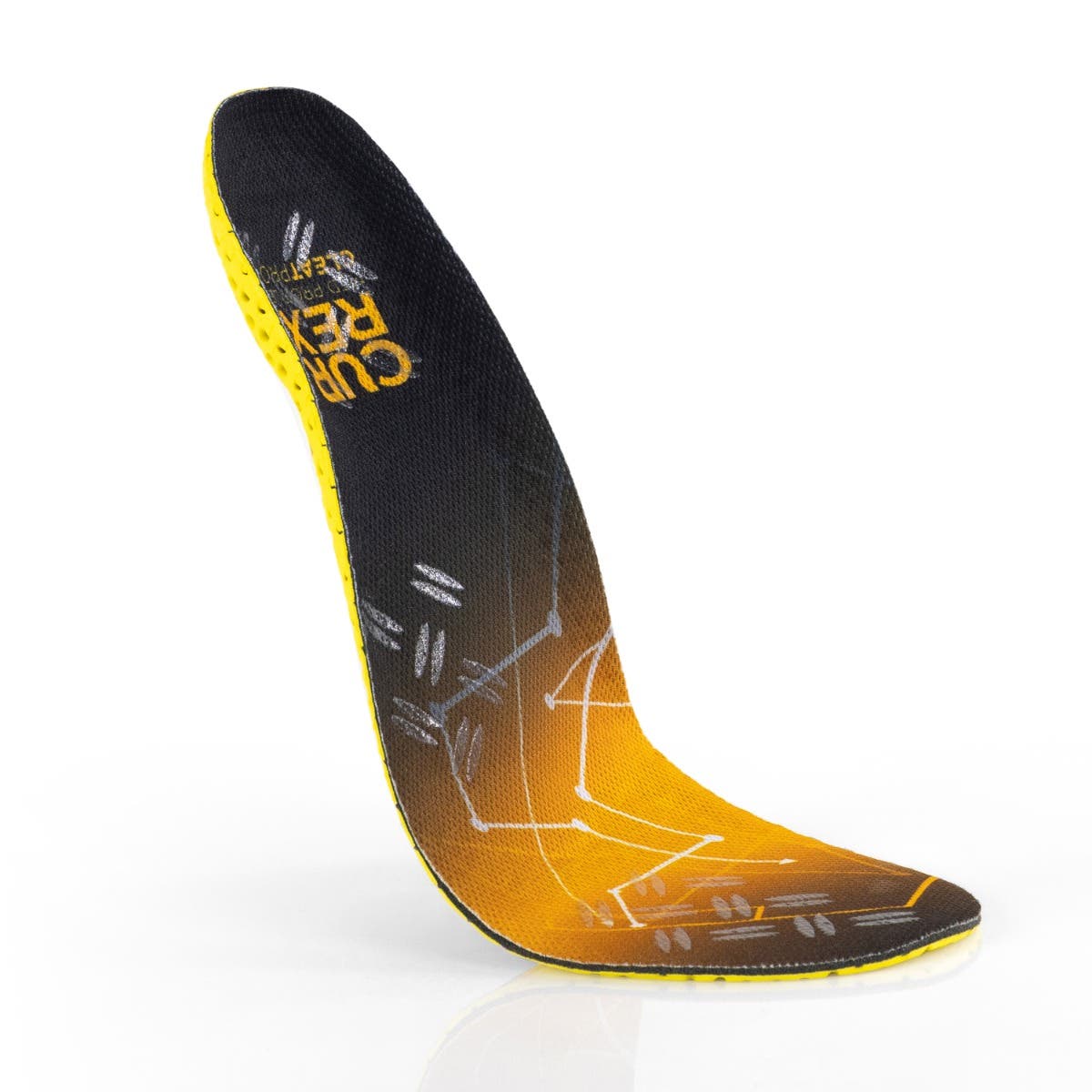 CURREX® CLEATPRO™ Insoles Medium - Yellow - Image 5