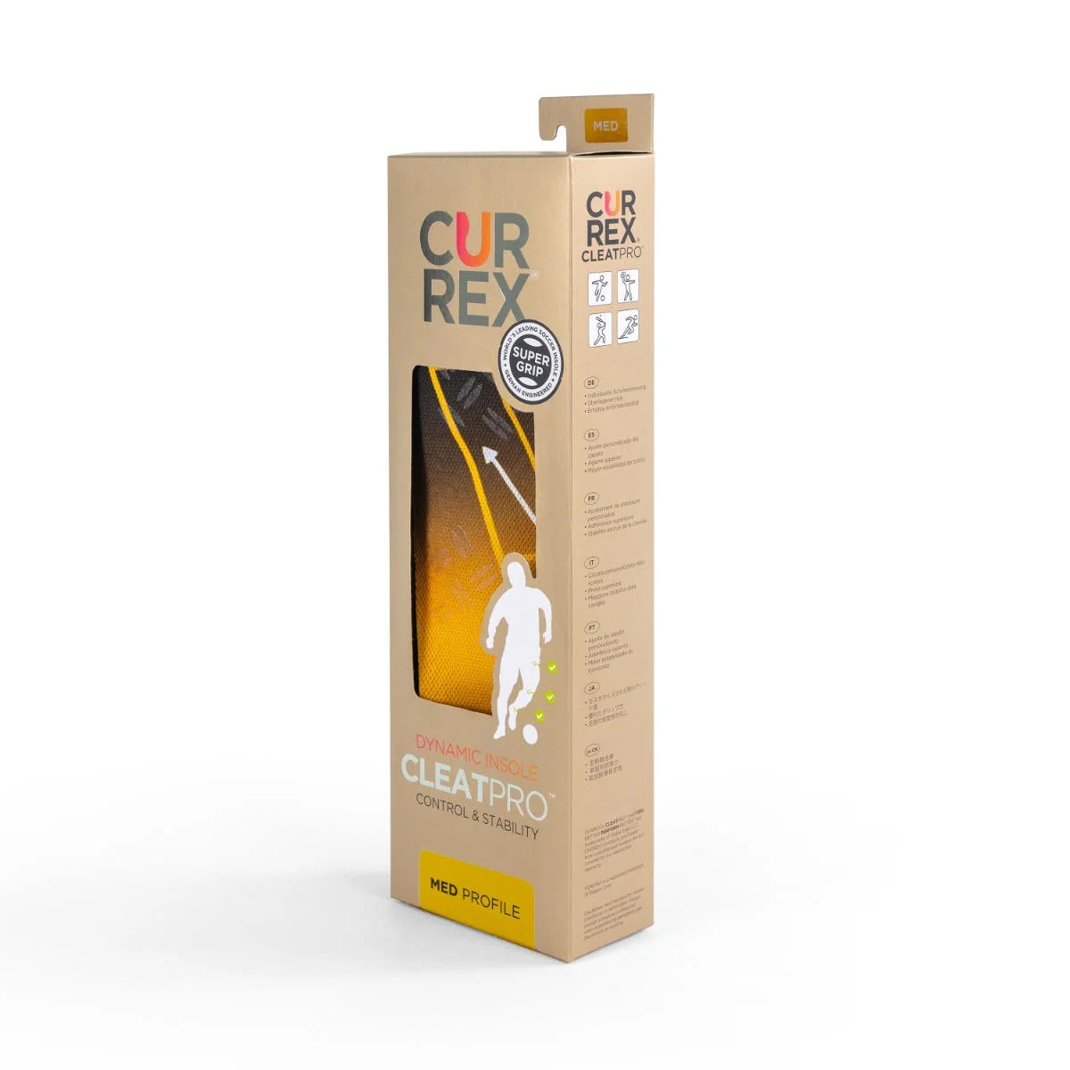 CURREX® CLEATPRO™ Insoles Medium - Yellow - Image 7