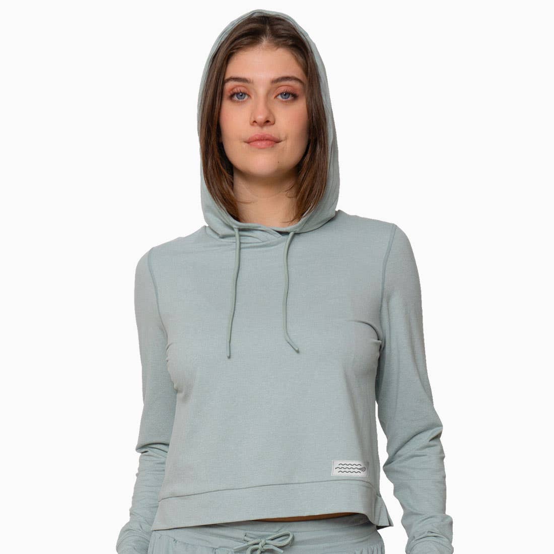 Cloud 9 Women's Lacrosse Cropped Hoodie - Image 2