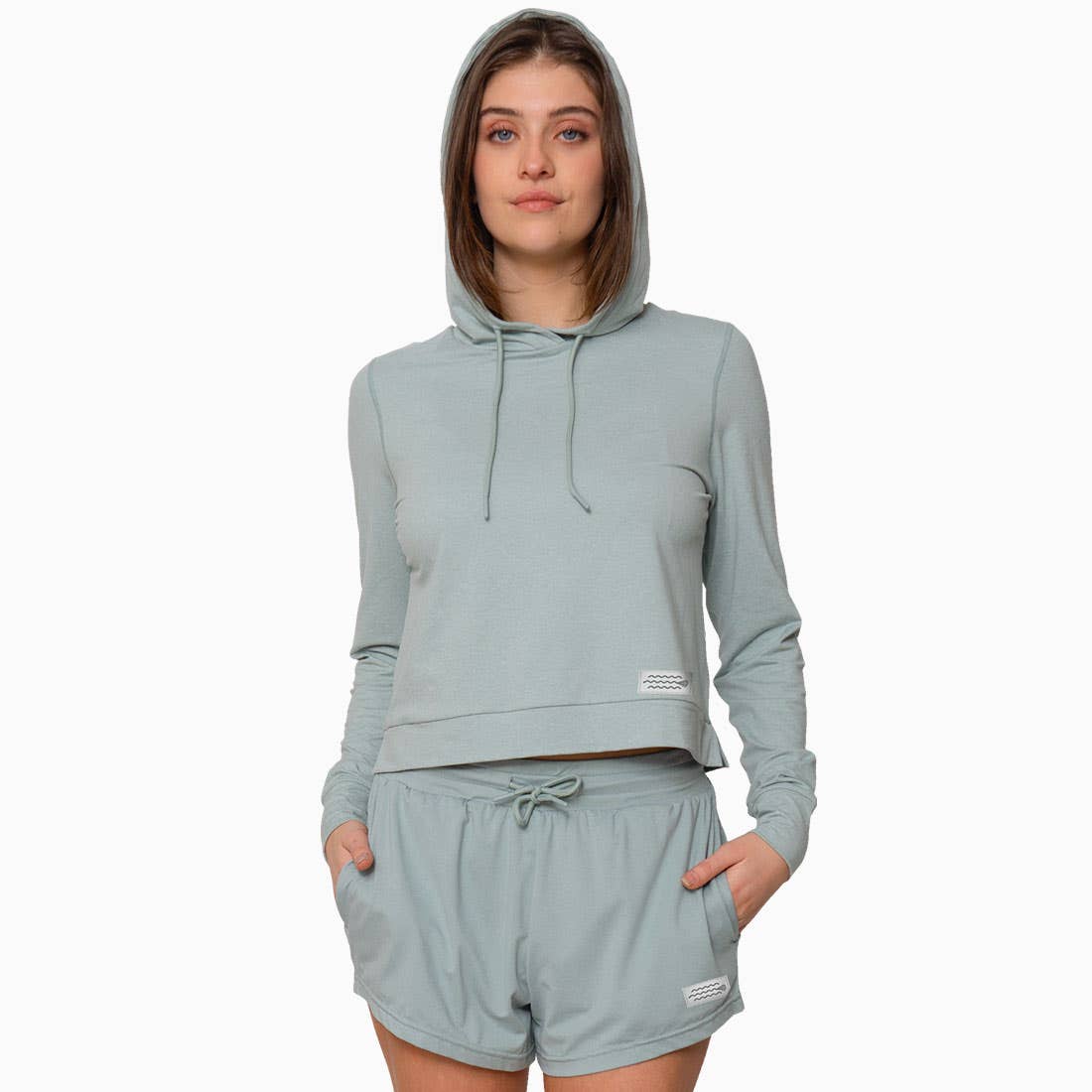 Cloud 9 Women's Lacrosse Cropped Hoodie - Image 4