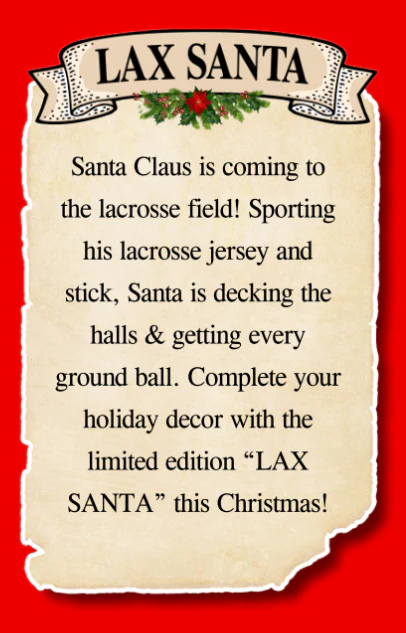 Collectible Lax Santa - Image 3