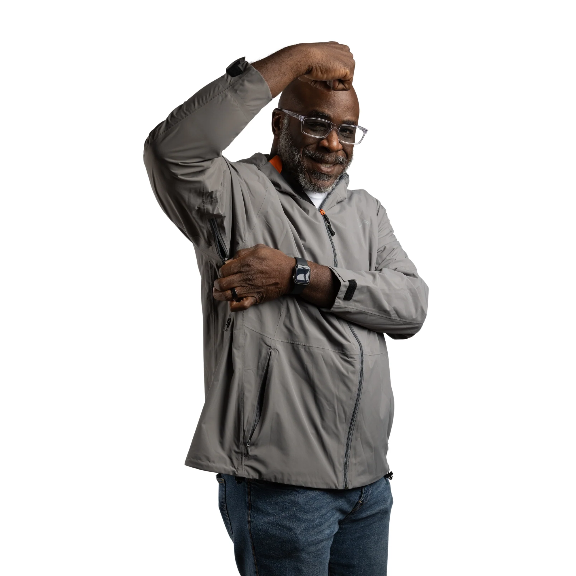 Constant Mountain Men's Infinity Pocket Sideline Rain Jacket - Image 10