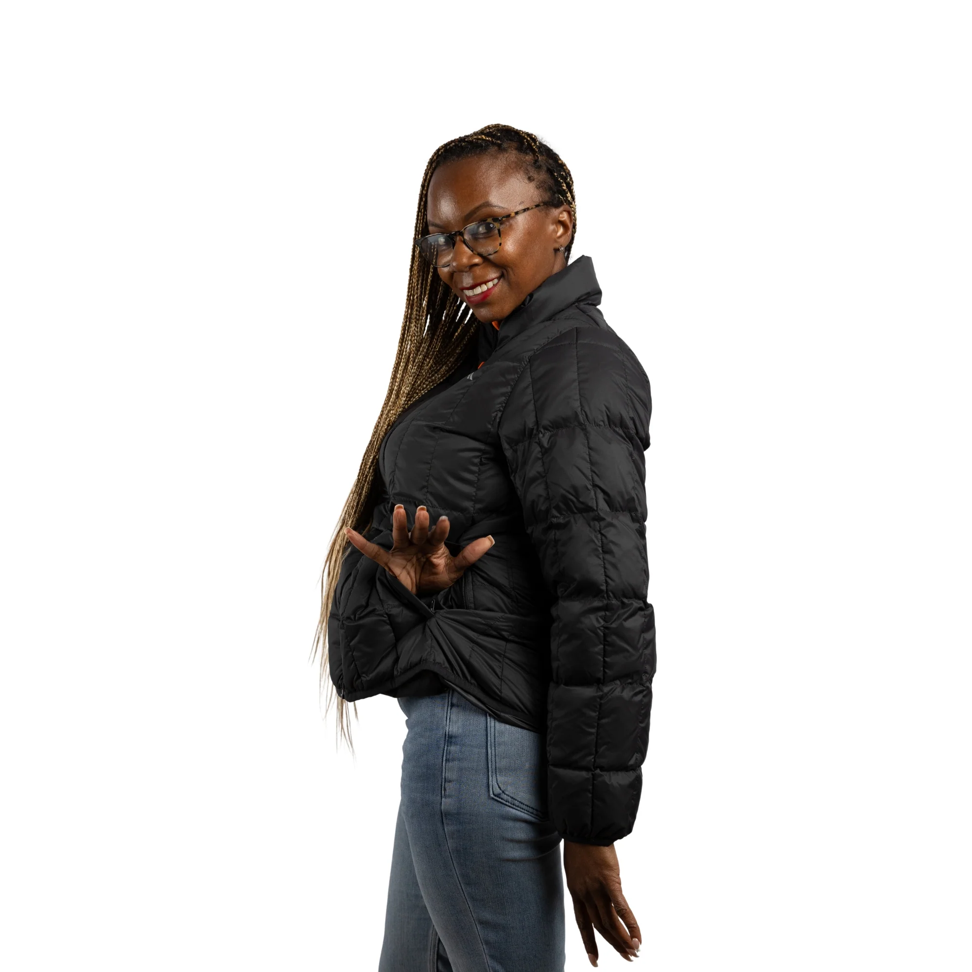 Constant Mountain Women's Infinity Pocket Down Puffer Jacket - Image 13