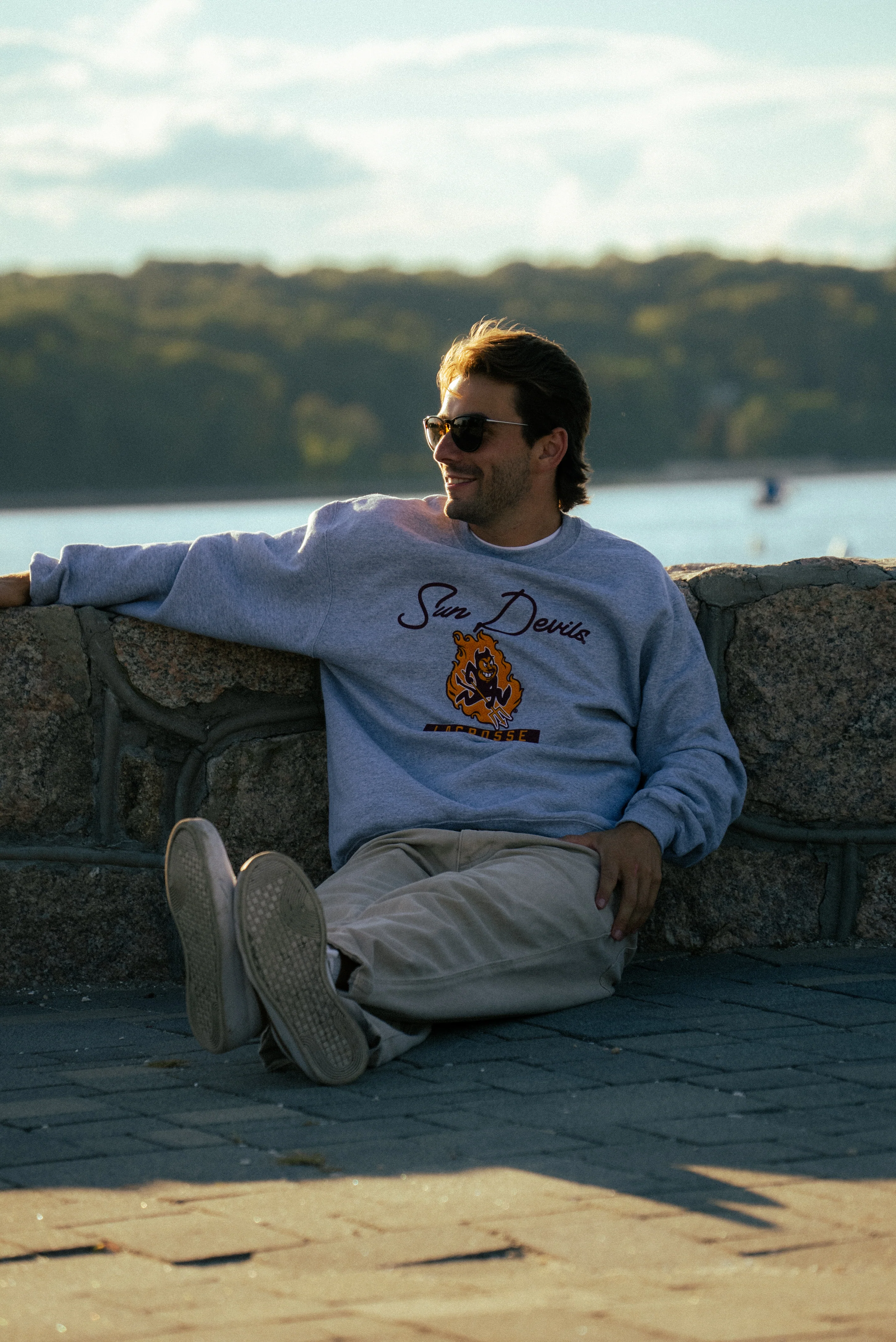 ASU Sun Devils Lacrosse Crewneck - Image 4
