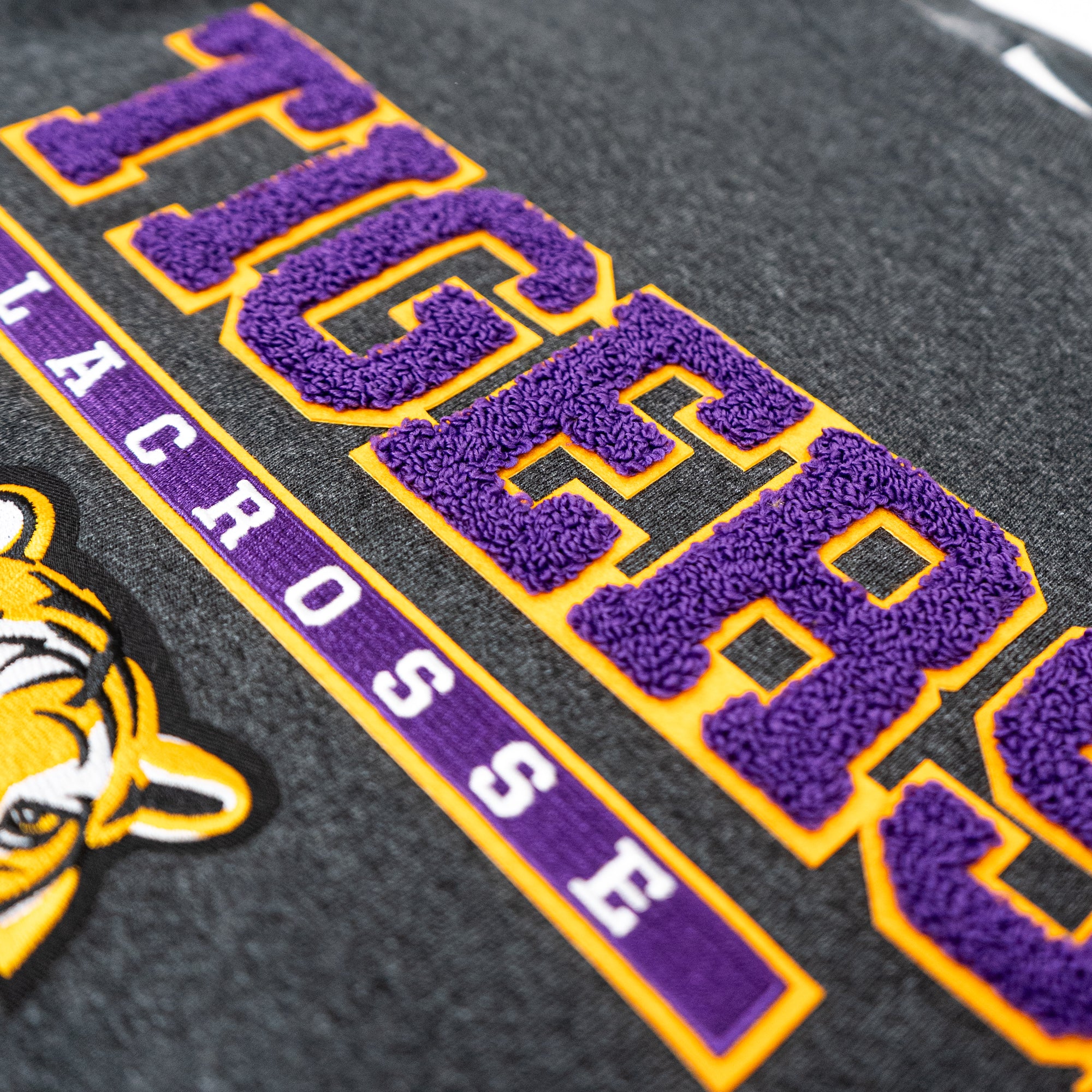 LSU Lacrosse Adult Crewneck - Image 2