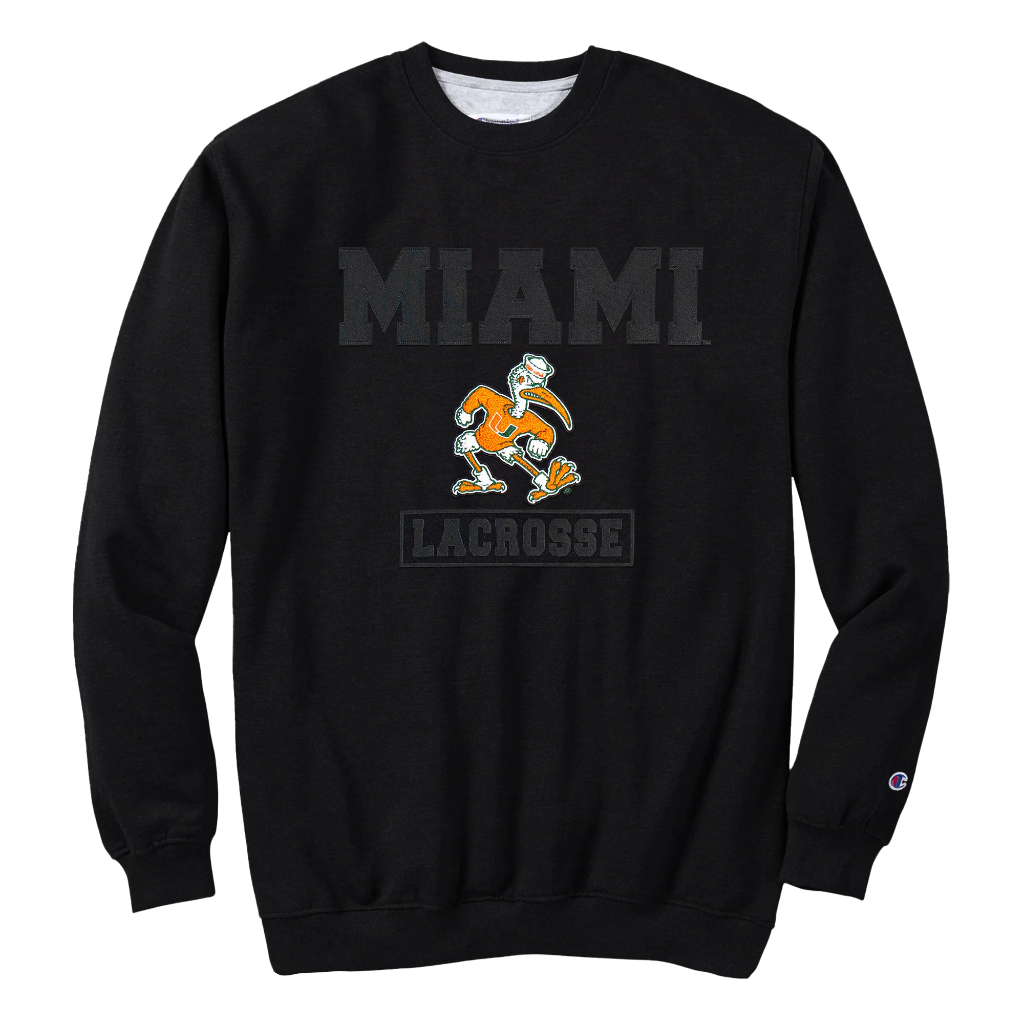 Miami U Adult Lacrosse Crewneck