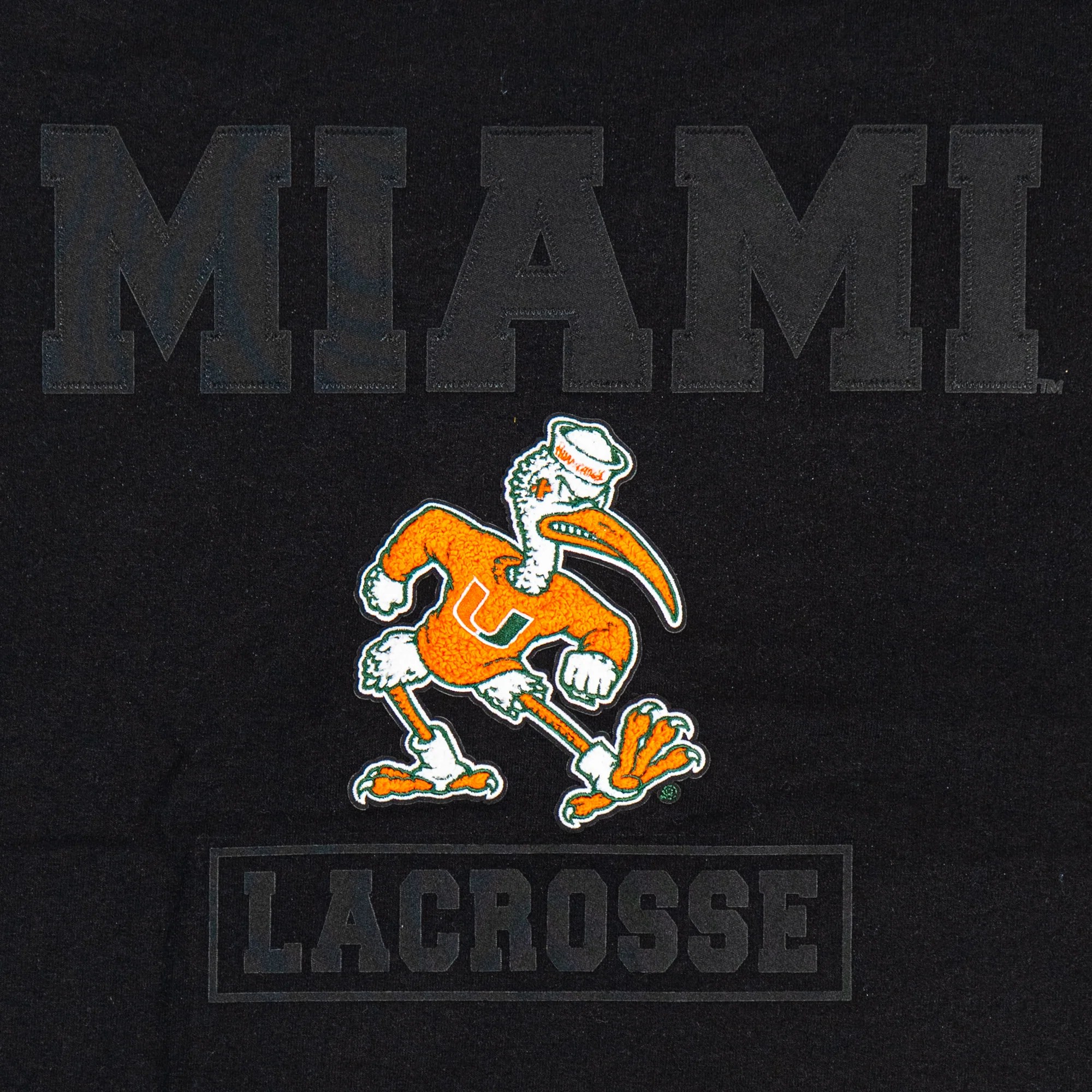 Miami U Adult Lacrosse Crewneck - Image 3