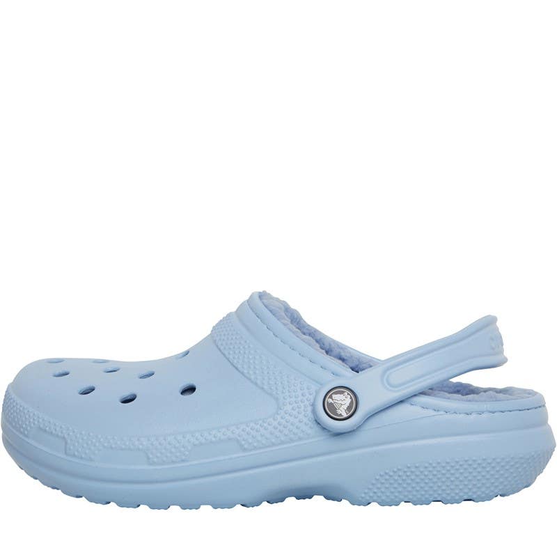 Crocs Classic Lined Clog-Blue Calcite - Image 3