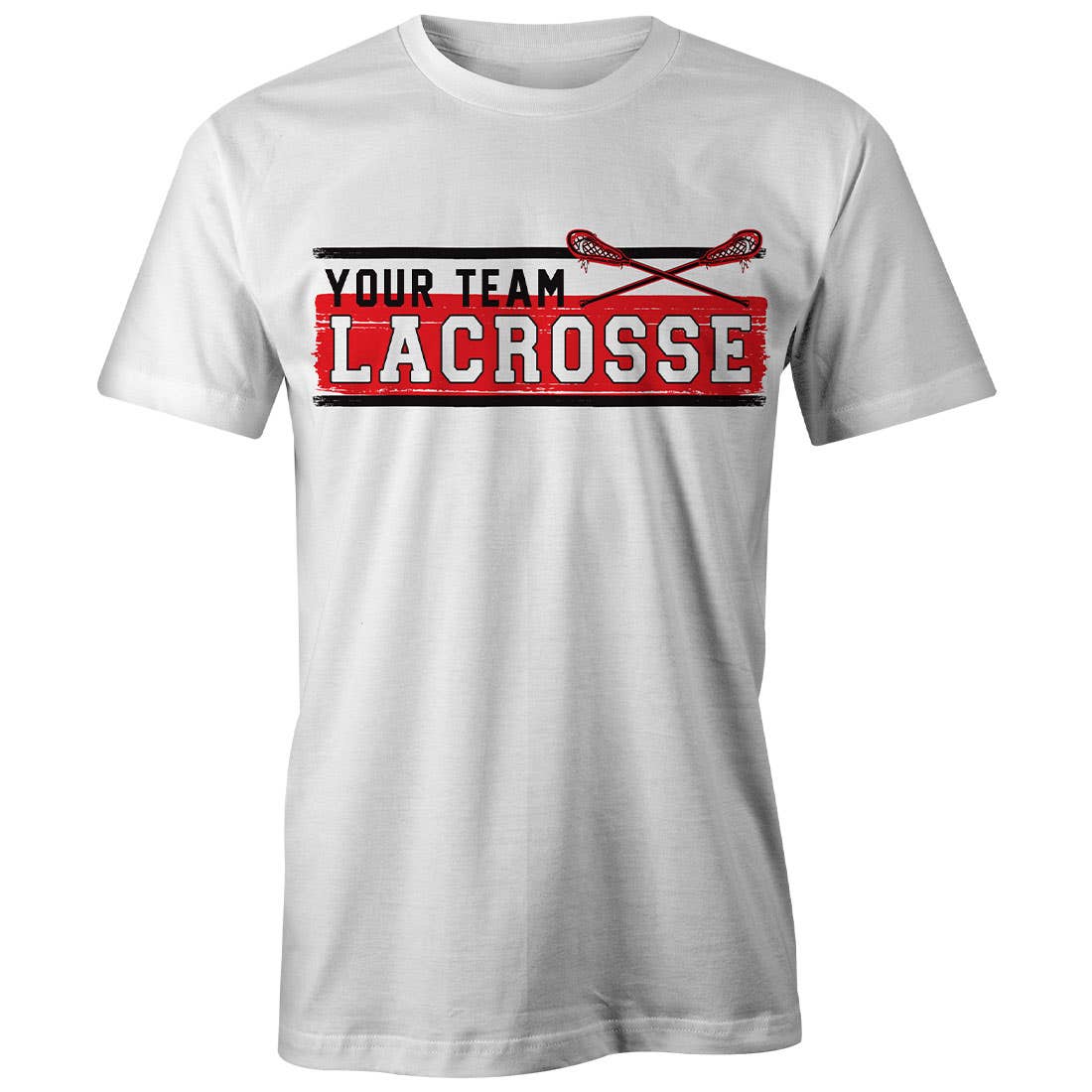 Custom Block Lacrosse Tee