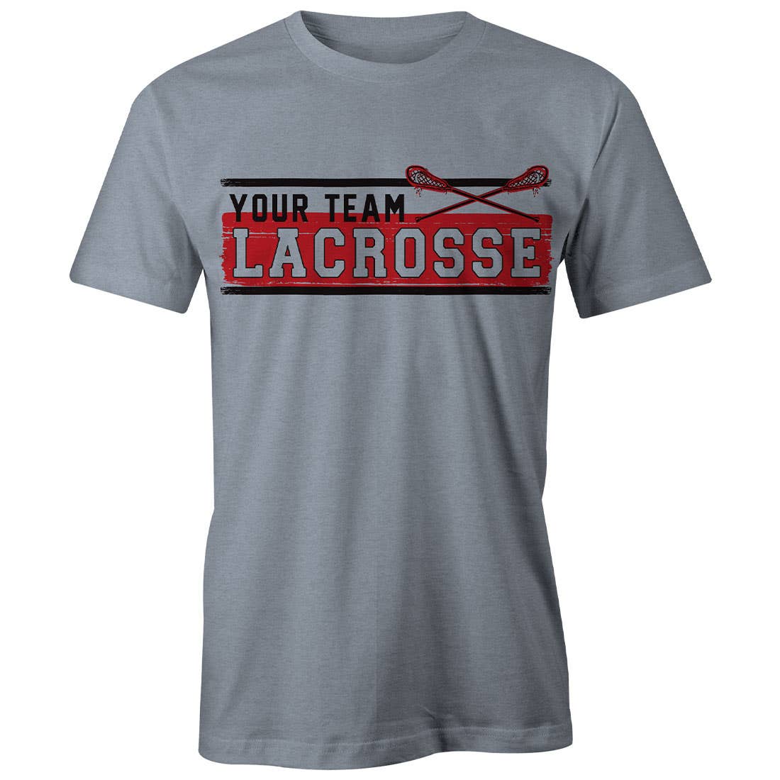 Custom Block Lacrosse Tee - Image 4