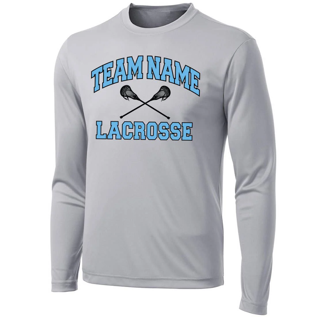 Custom Classic Long Sleeve Lacrosse Tee