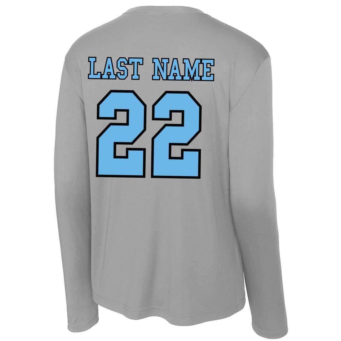 Custom Velocity Long Sleeve Lacrosse Tee - Image 3