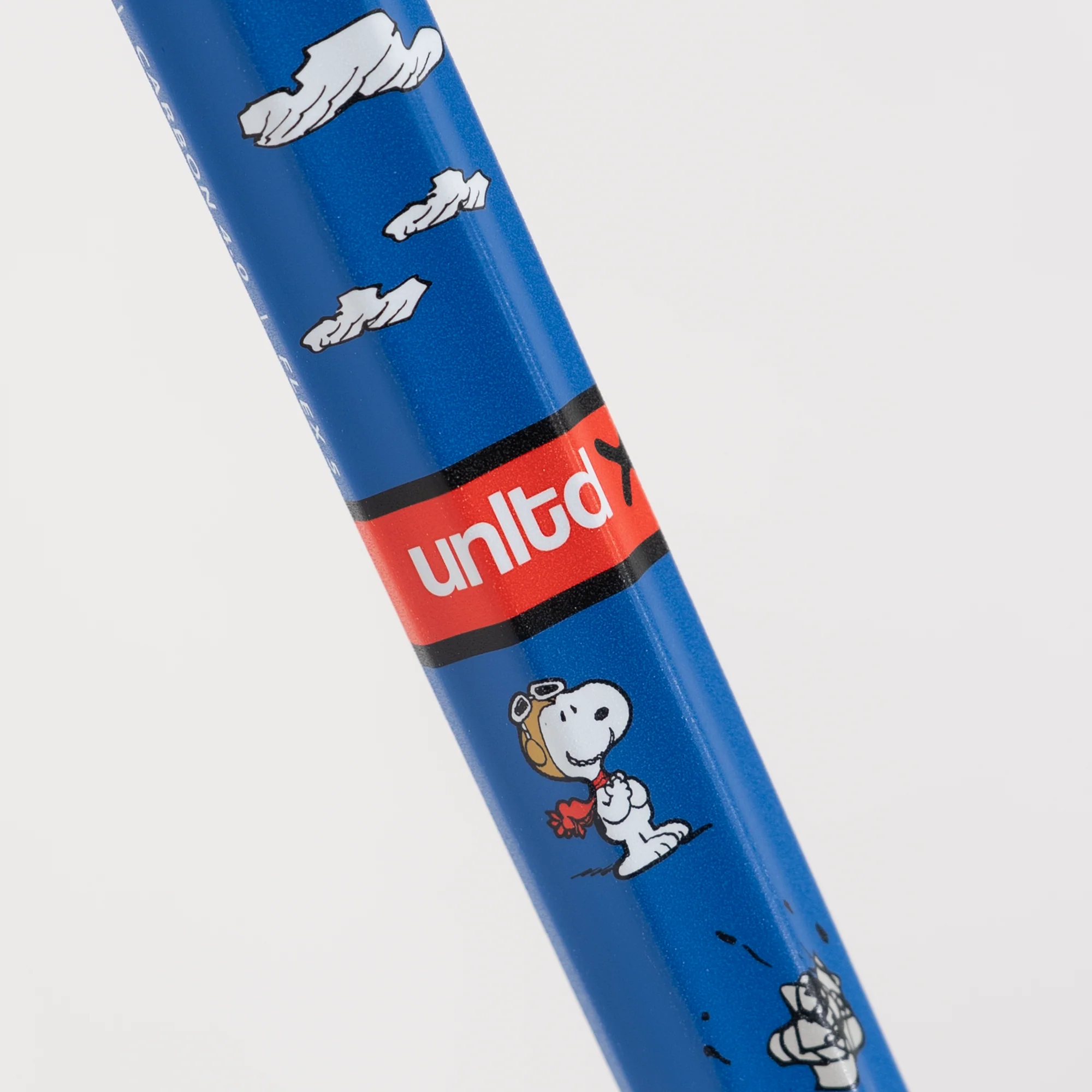 ECD Carbon 4.0 Blue Snoopy Attack Lacrosse Shaft - Image 2