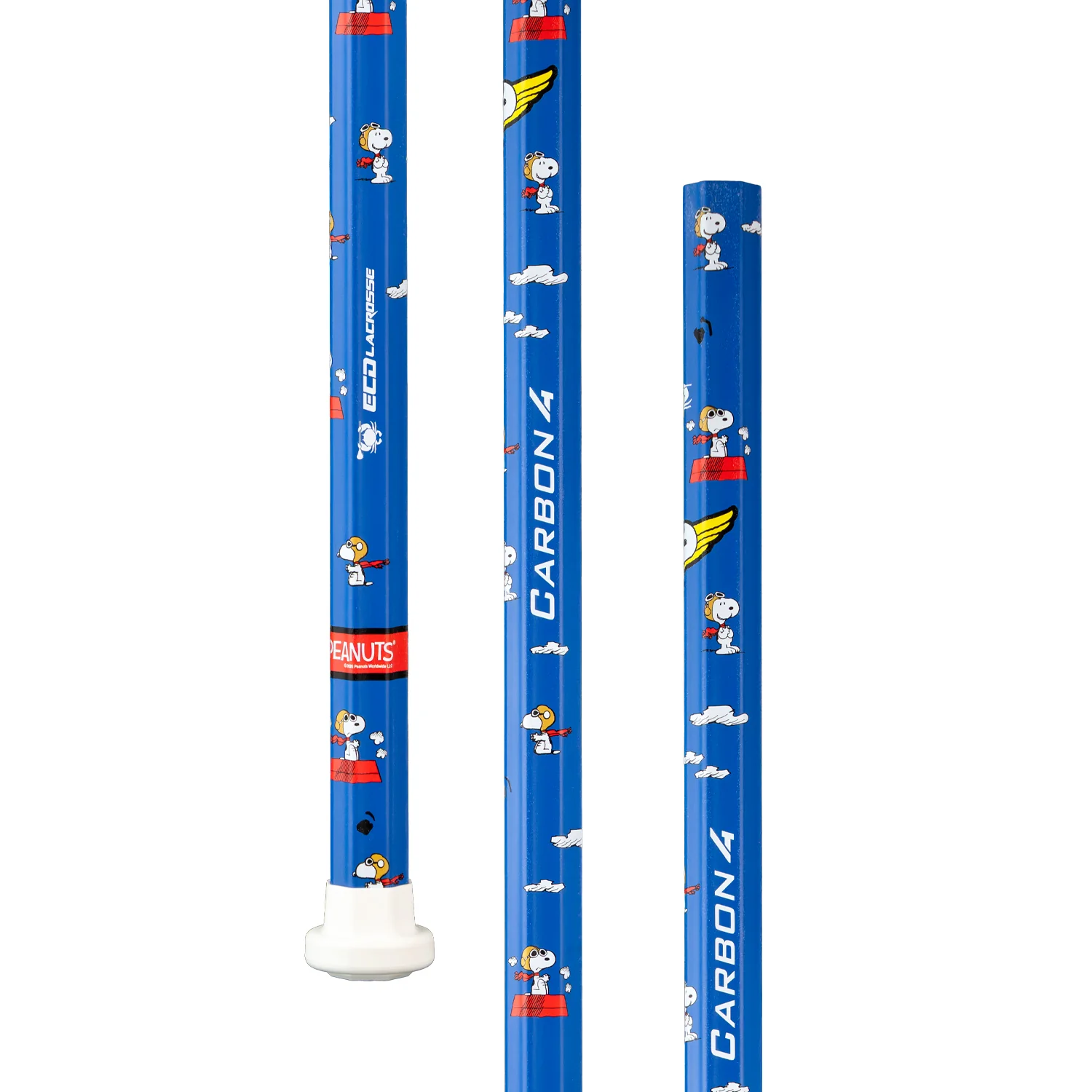 ECD Carbon 4.0 Blue Snoopy Attack Lacrosse Shaft - Image 3