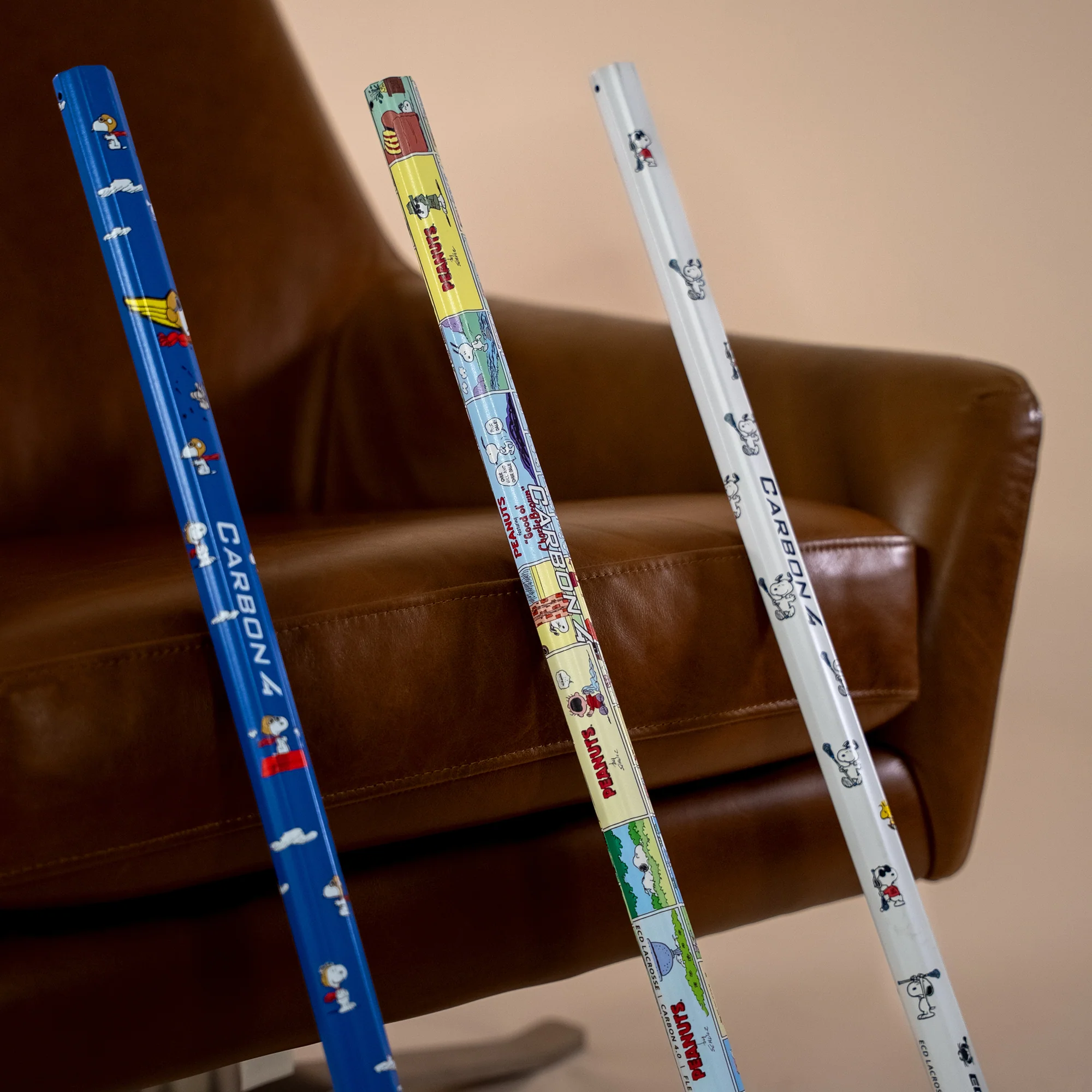 ECD Carbon 4.0 Peanuts Comic Attack Lacrosse Shaft - Image 8