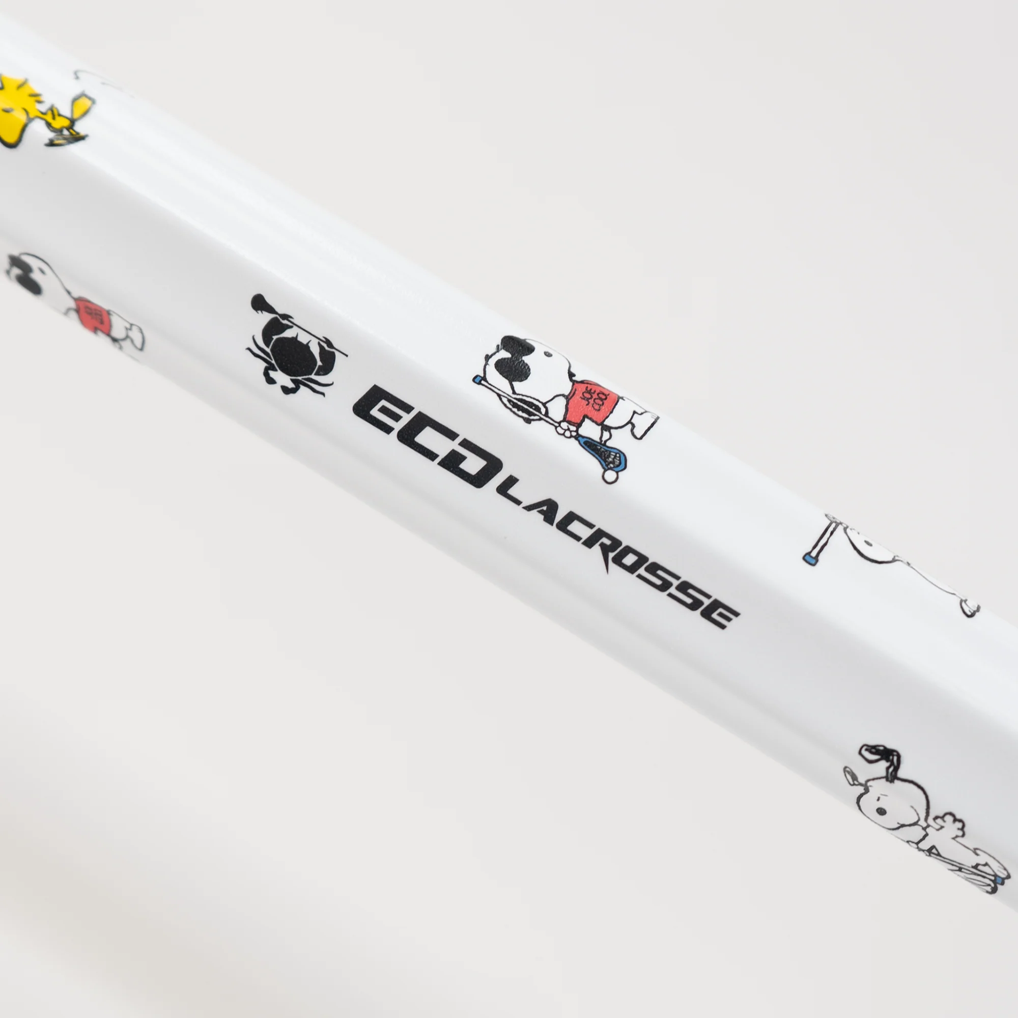 ECD Carbon 4.0 White Snoopy Defense Lacrosse Shaft - Image 5