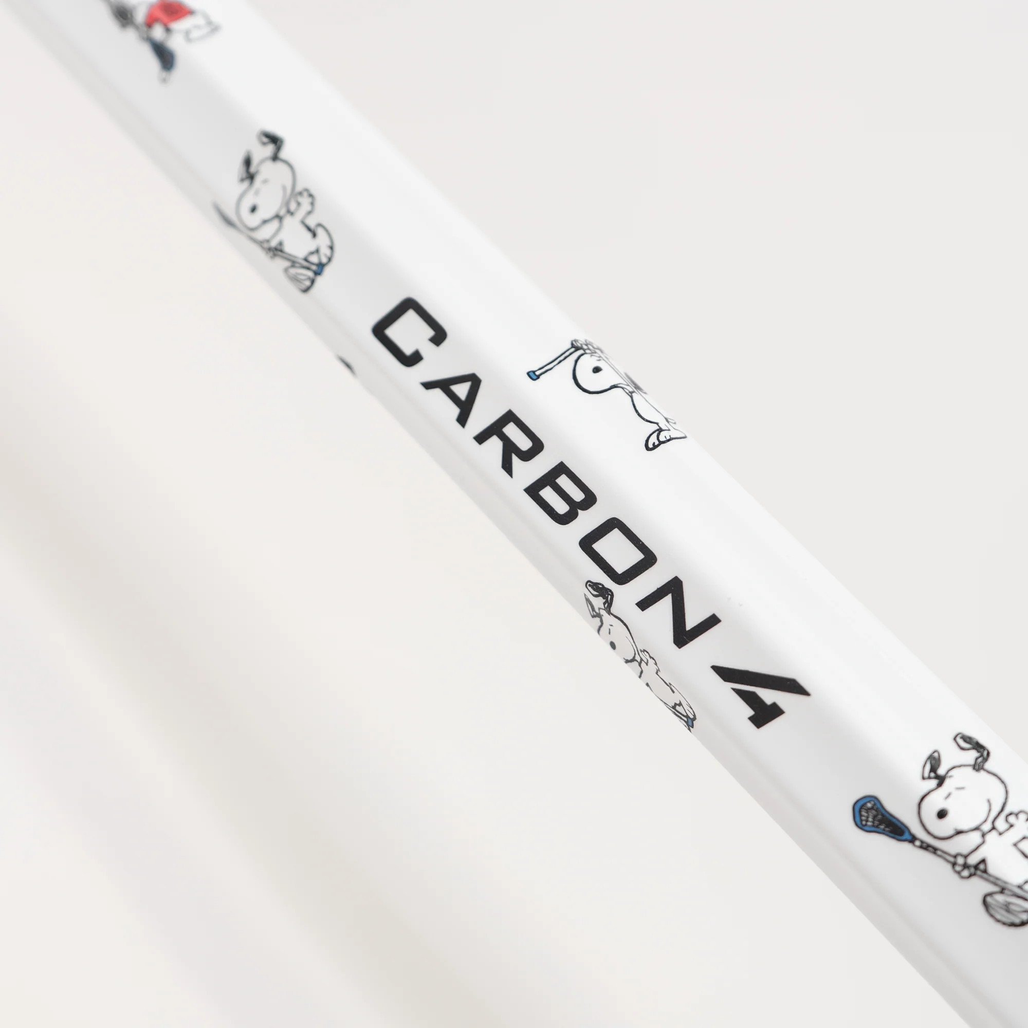 ECD Carbon 4.0 White Snoopy Defense Lacrosse Shaft - Image 6