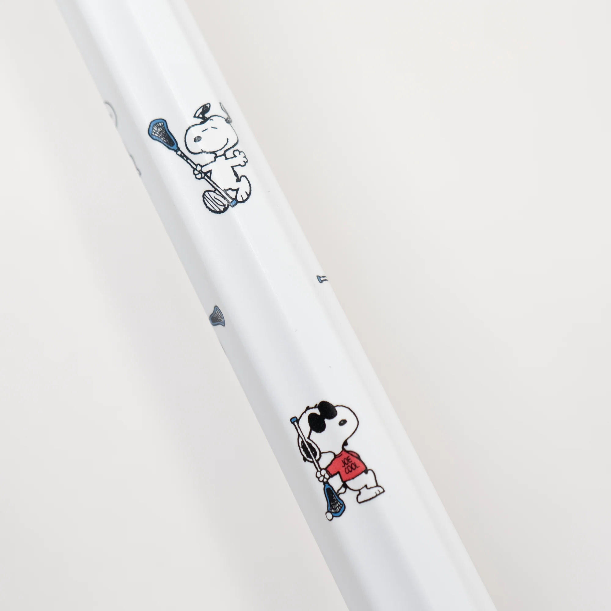 ECD Carbon 4.0 White Snoopy Defense Lacrosse Shaft - Image 7