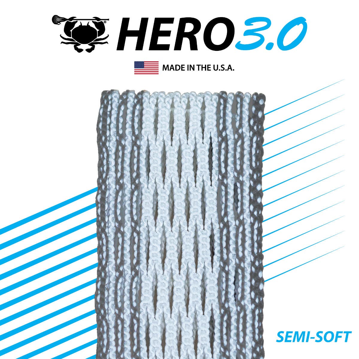 ECD Hero 3.0 Striker Lacrosse Mesh - Image 4
