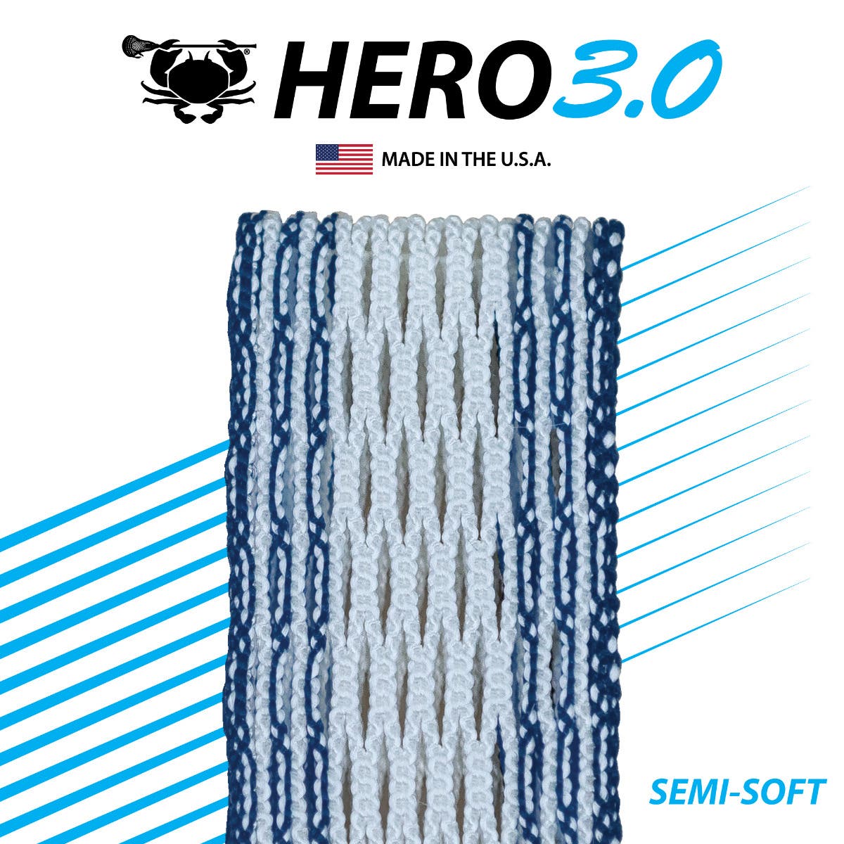 ECD Hero 3.0 Striker Lacrosse Mesh - Image 6