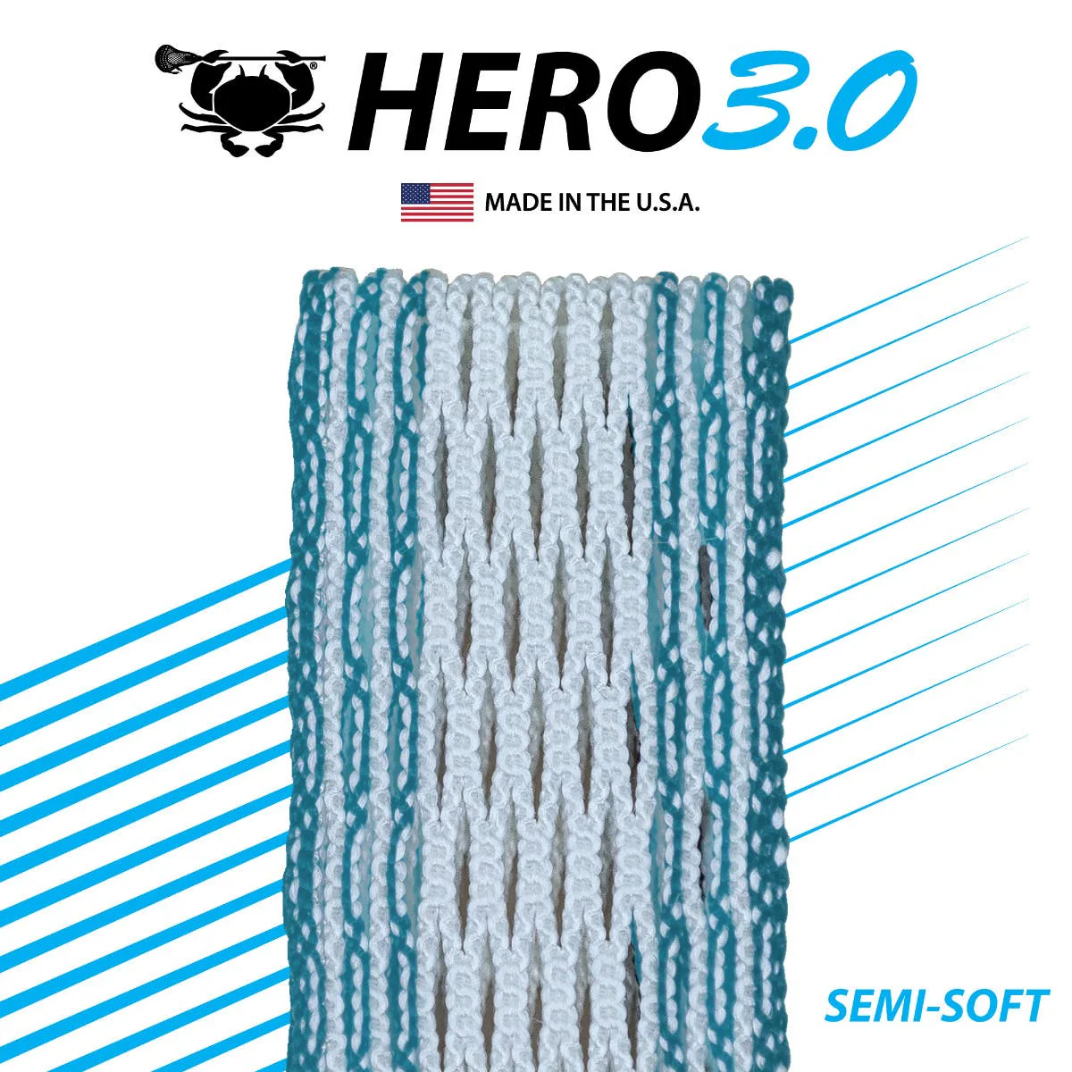 ECD Hero 3.0 Striker Lacrosse Mesh - Image 7