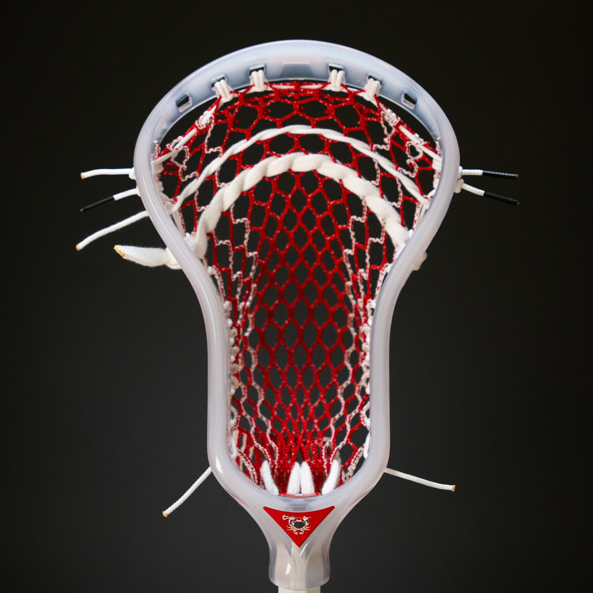 ECD Hero 4.0 Semi-Soft Red Bandana Lacrosse Mesh - Image 3