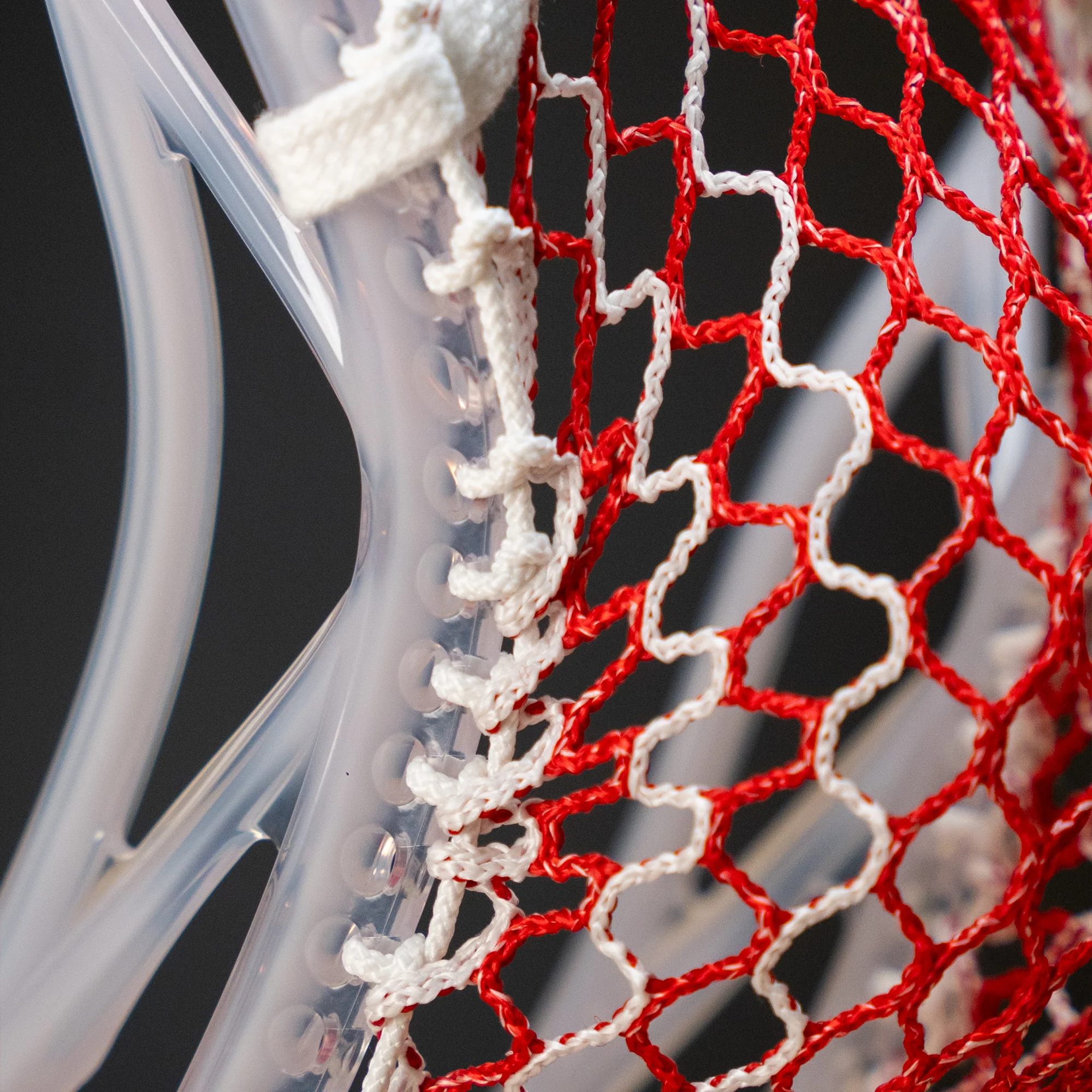 ECD Hero 4.0 Semi-Soft Red Bandana Lacrosse Mesh - Image 4