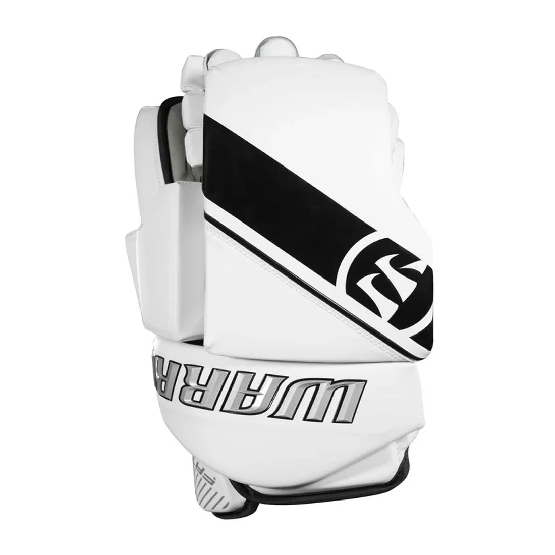 Warrior Fatboy Box Lacrosse Goalie Gloves - White