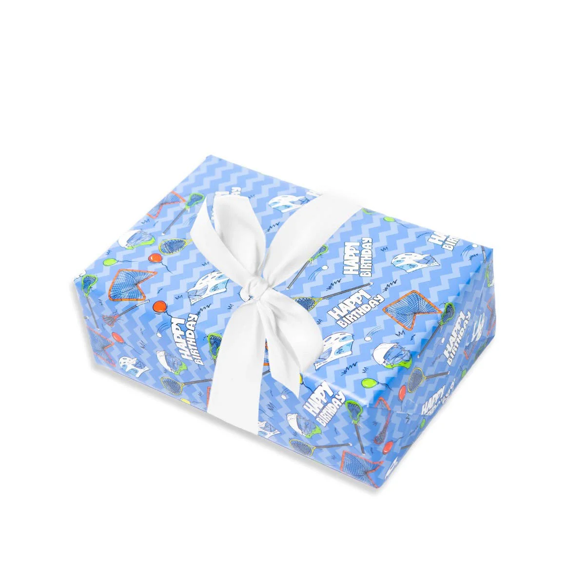 Happy Birthday Lacrosse Gift Wrap Roll