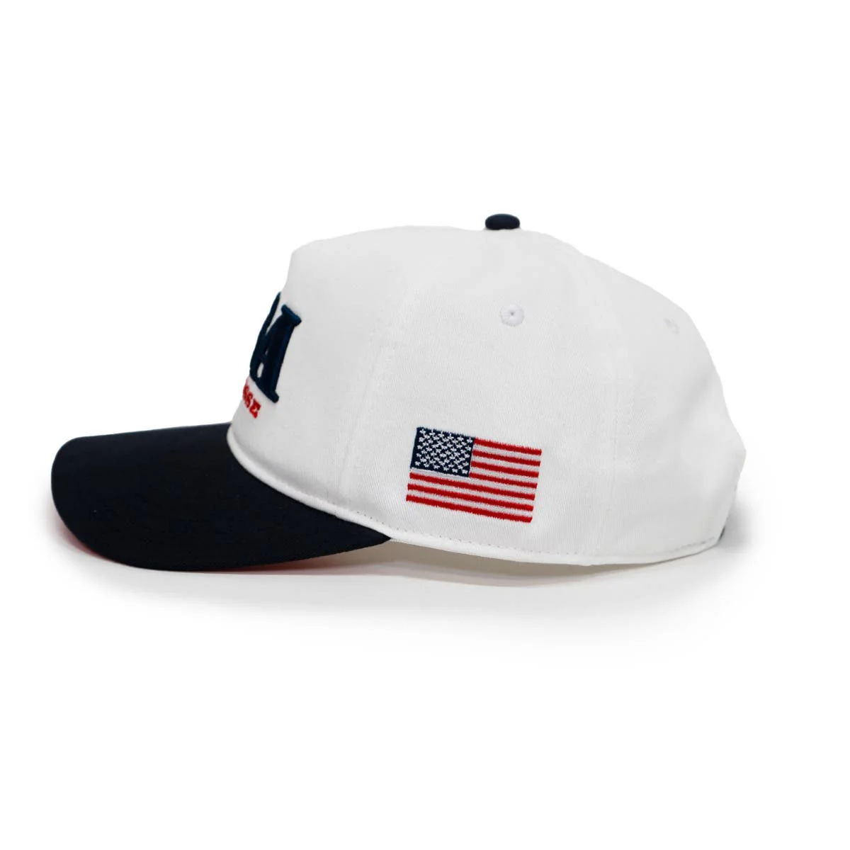 USA White Lacrosse Hat - Image 3