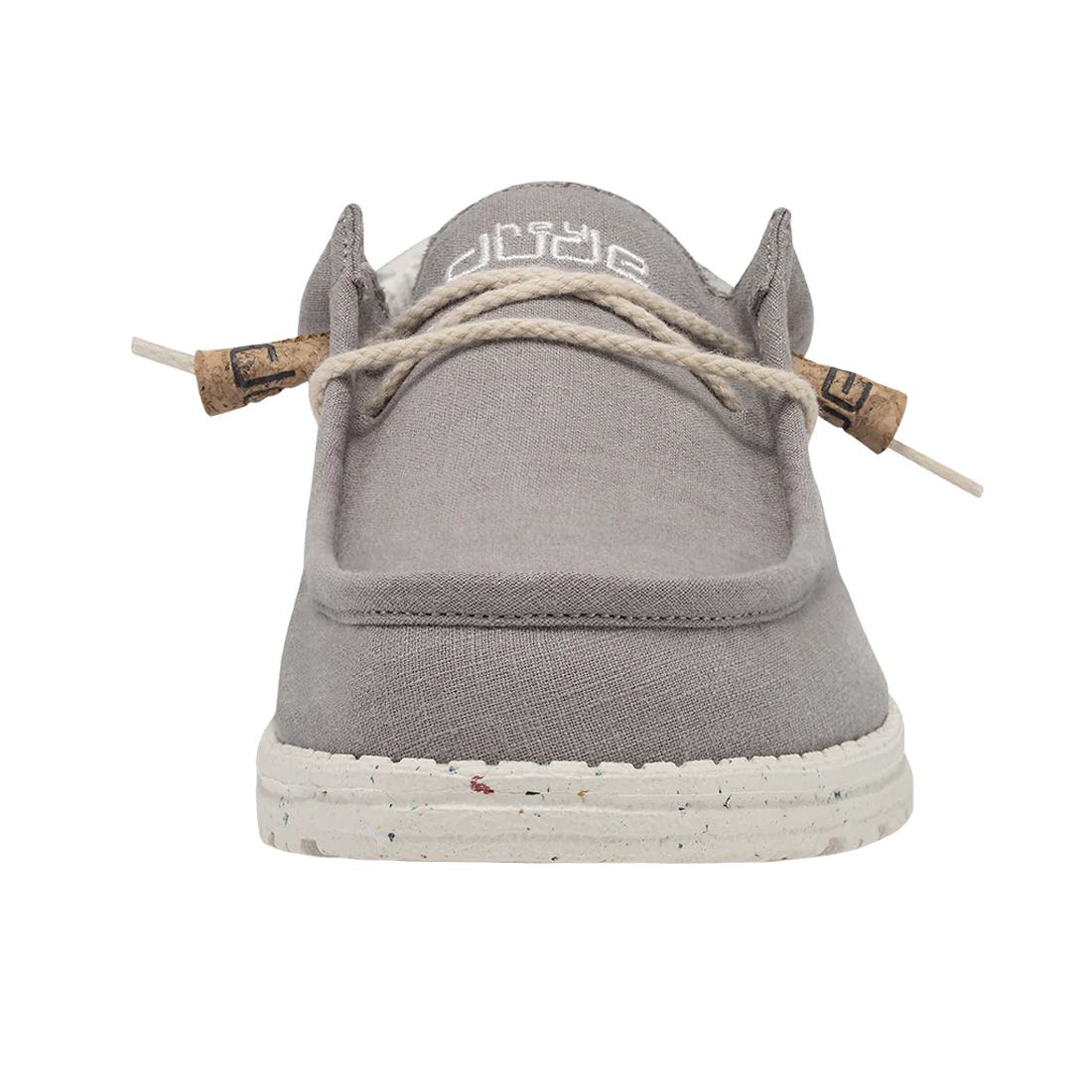 Hey Dude Wally Break Stitch Grey Shoes - Image 3