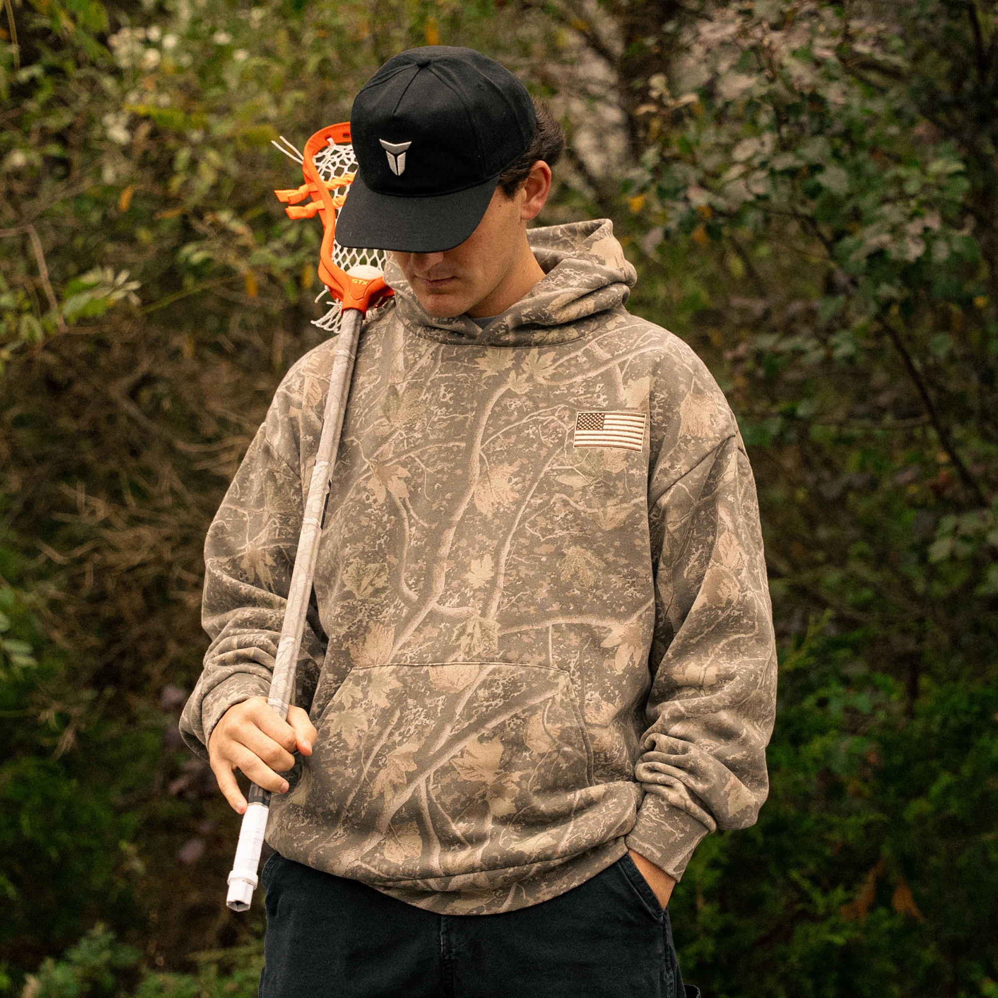 Dead Tree LU Youth Camo Hoodie - Image 2