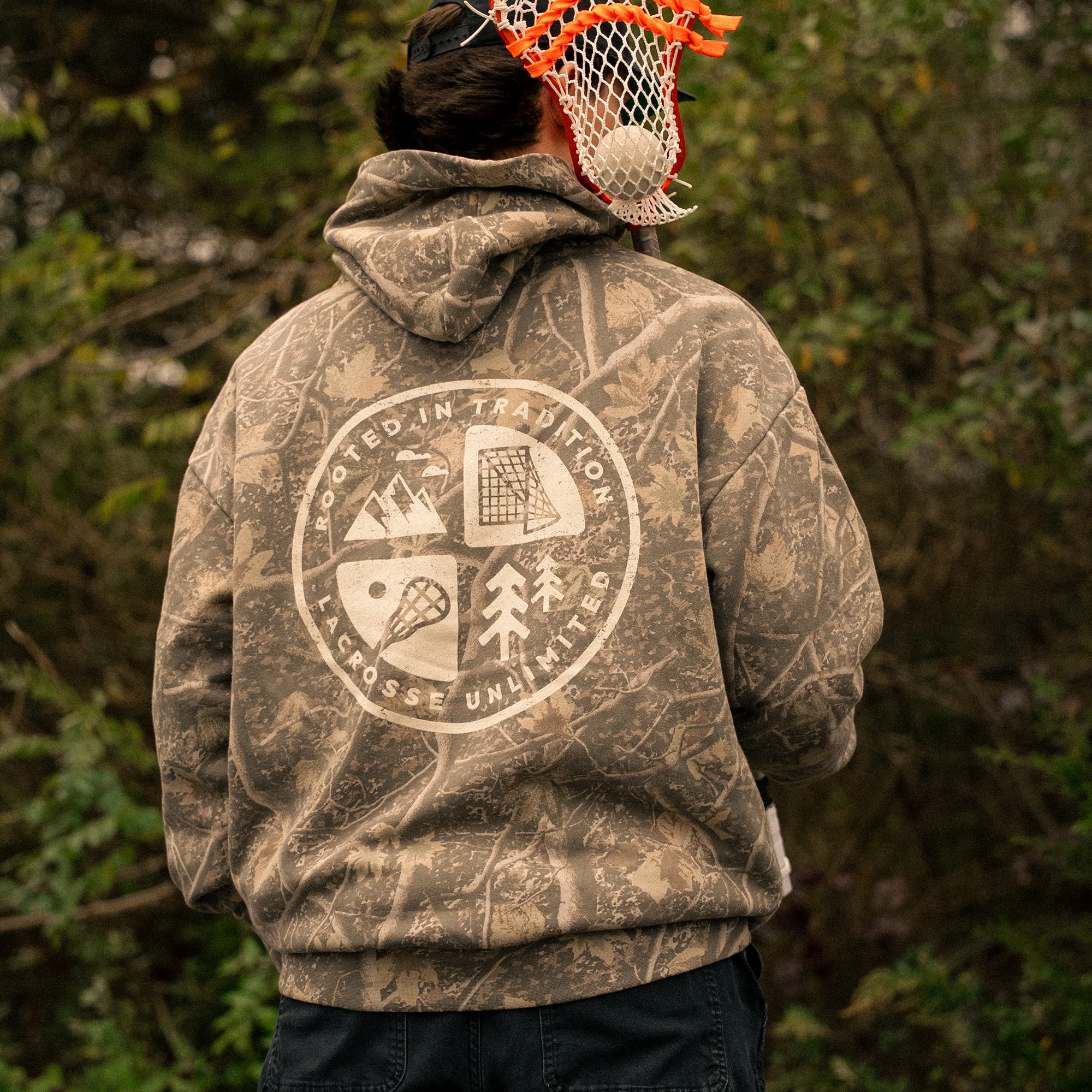 Dead Tree LU Youth Camo Hoodie - Image 4