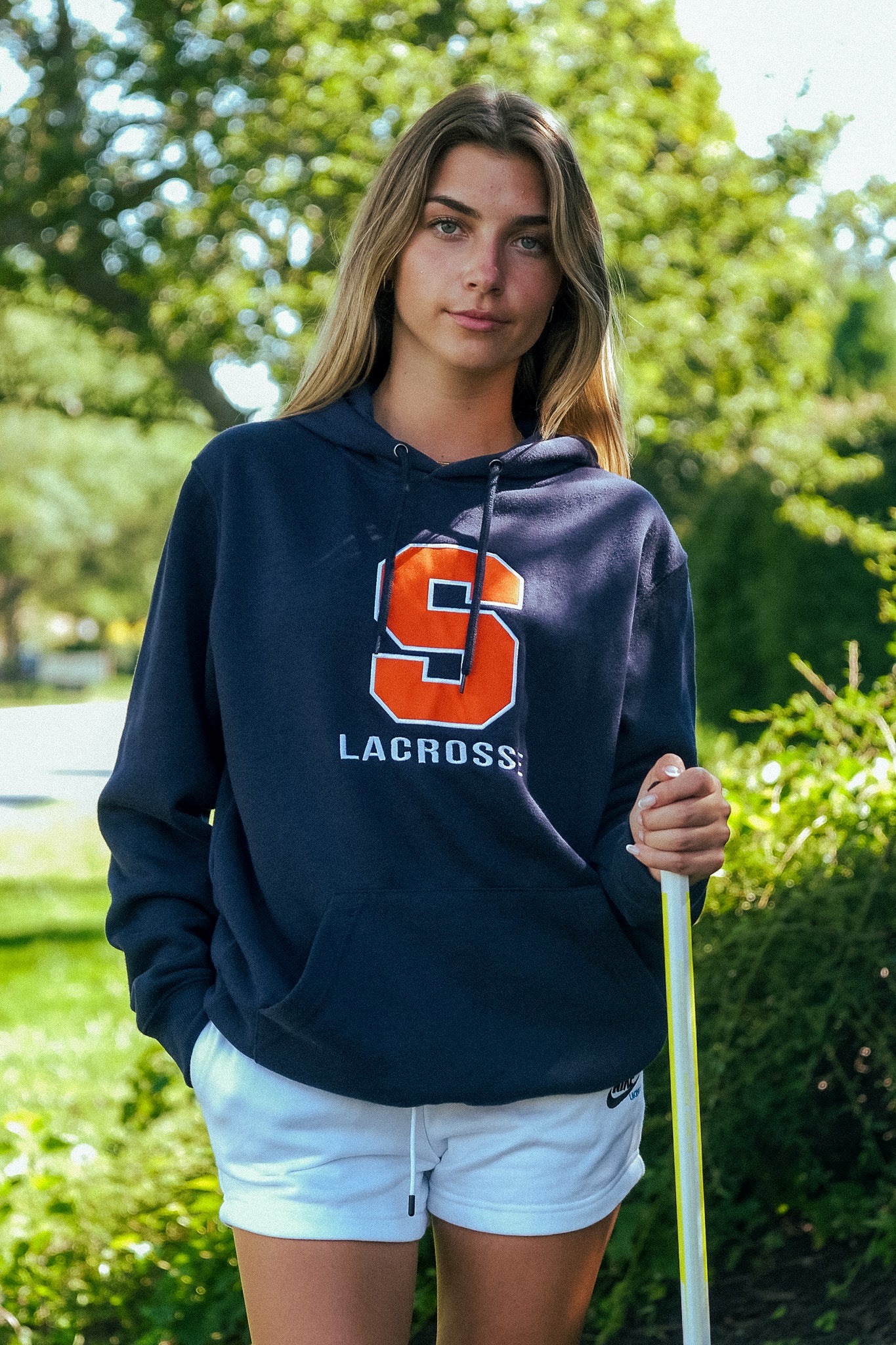 Syracuse Adult Lacrosse Hoodie - Image 3