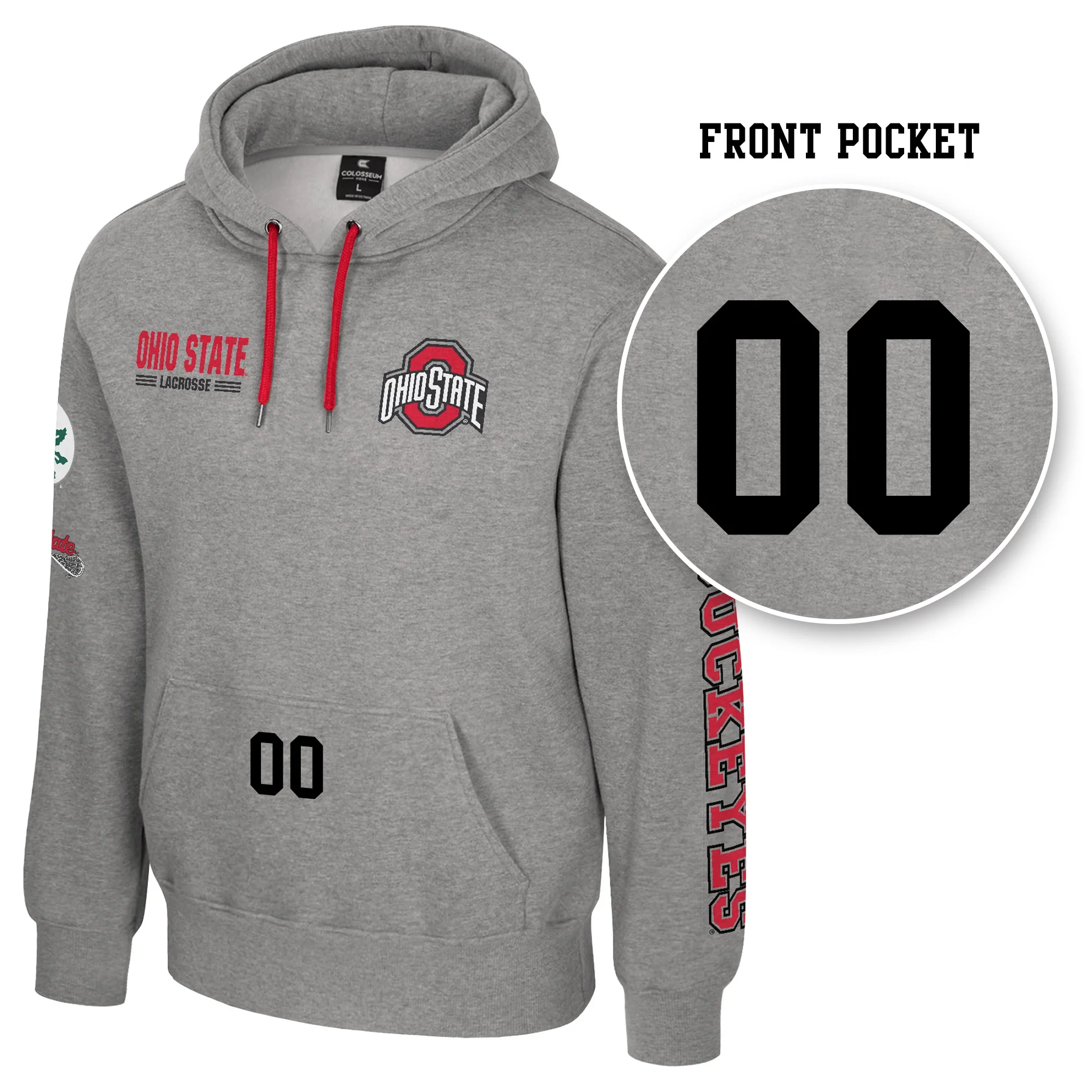 Ohio State Legacy Lacrosse Hoodie - Image 2