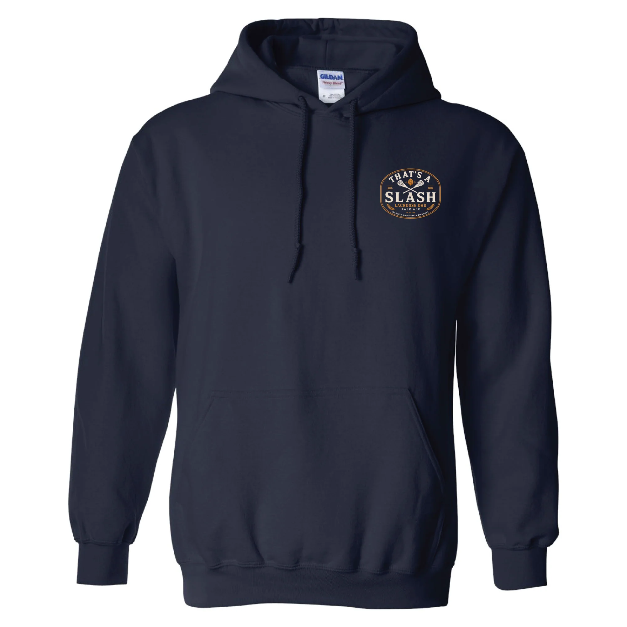That's A Slash Lacrosse Dad Hoodie - Image 2