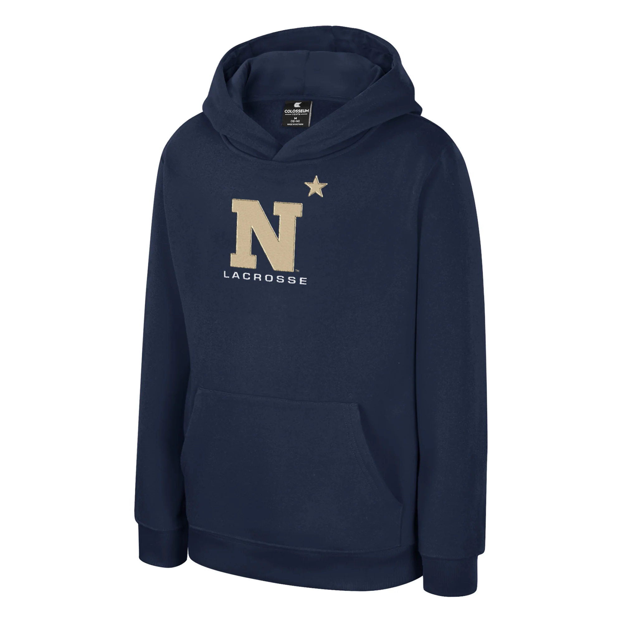Navy Youth Lacrosse Hoodie