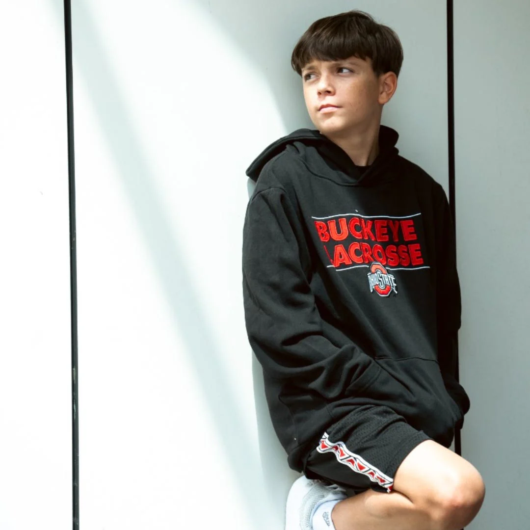 Ohio State Lacrosse Hoodie - Youth - Image 2