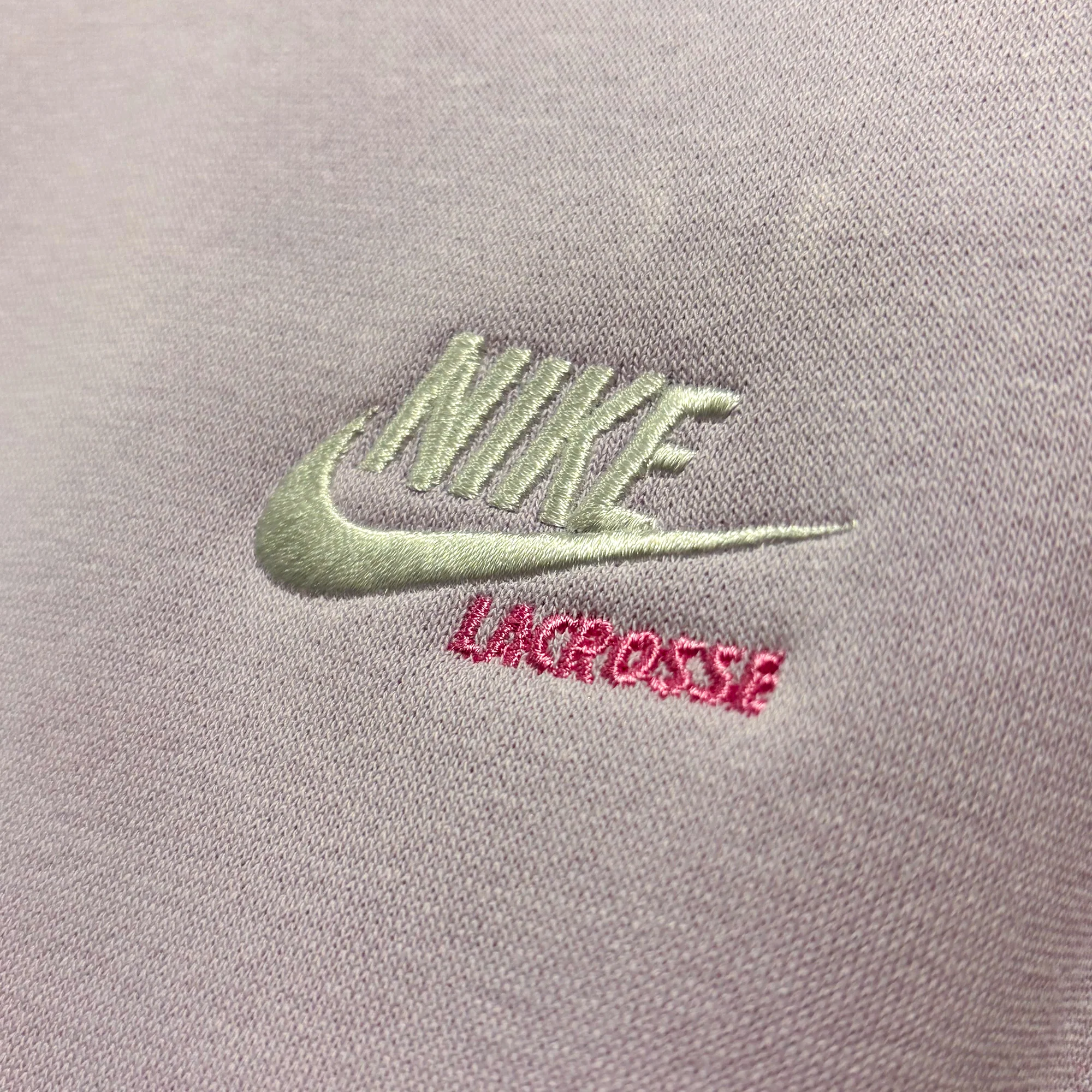 Girl's Nike Oversized Lilac Crewneck - Image 4