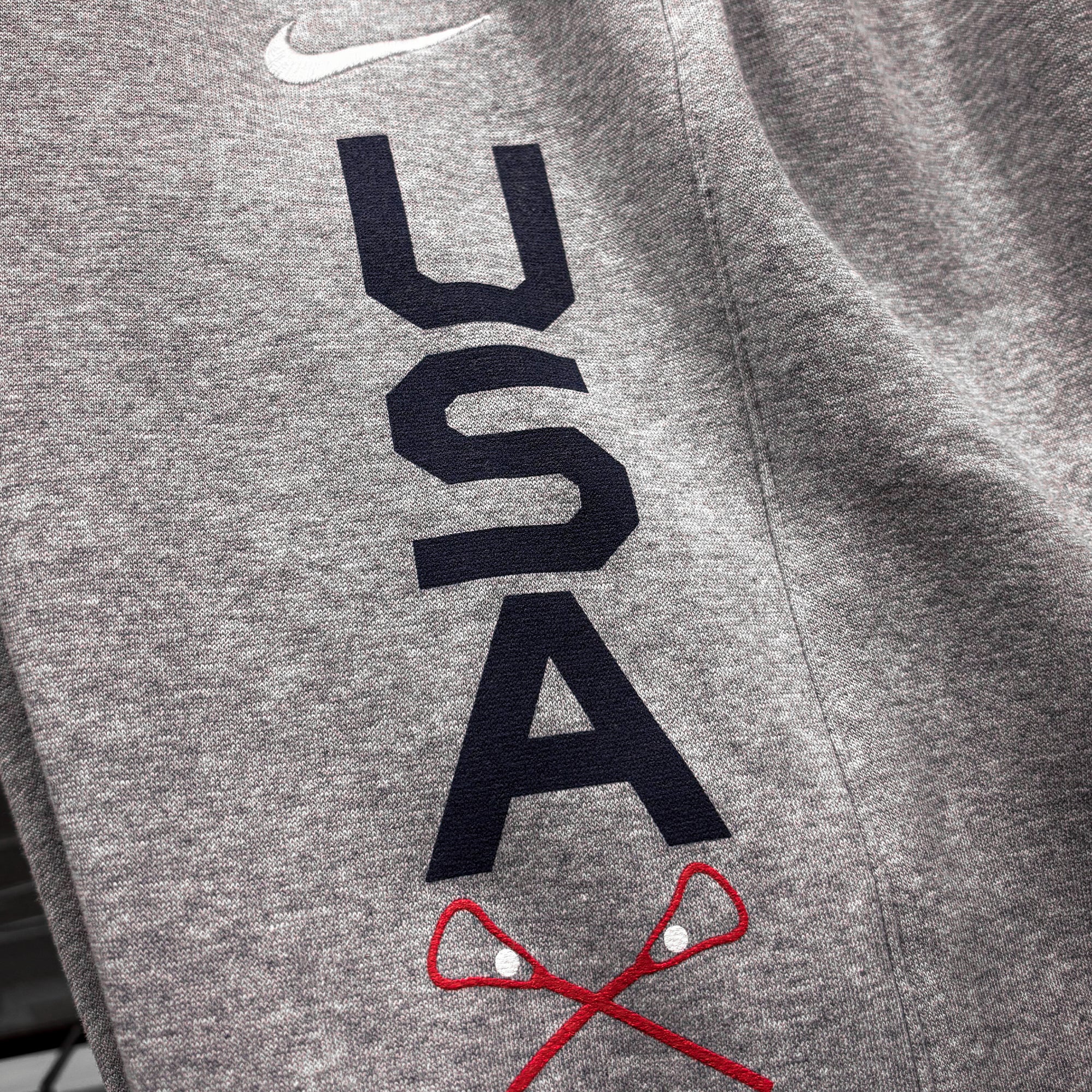 Nike USA Grey Joggers - Image 2